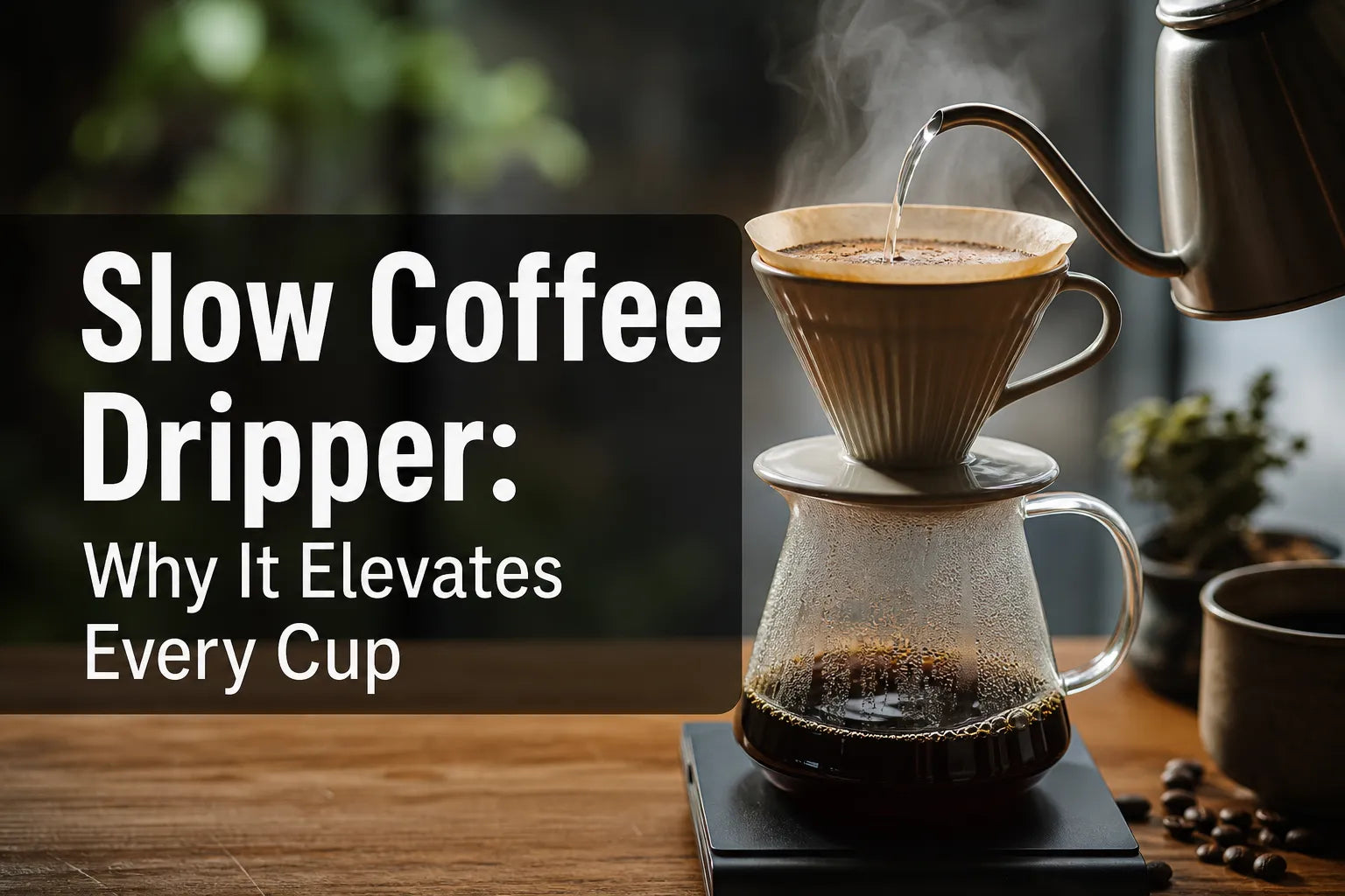 Slow Coffee Dripper: Why It Elevates Every Cup
