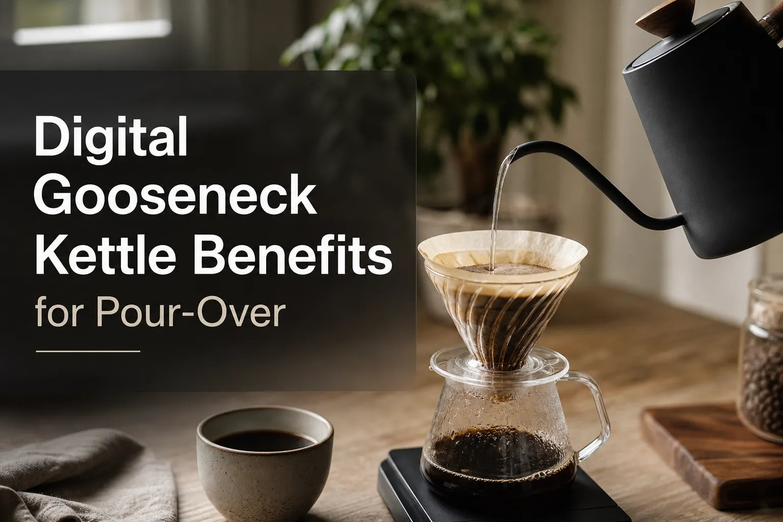 Digital Gooseneck Kettle Benefits for Pour-Over