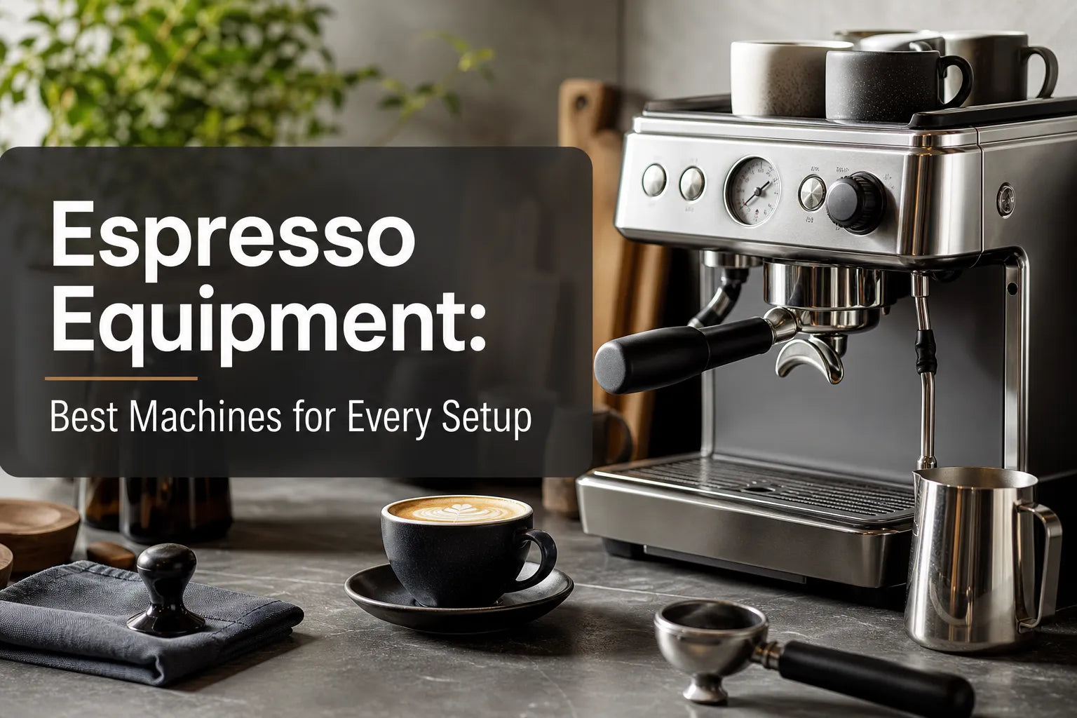 Espresso Equipment: Best Machines for Every Setup
