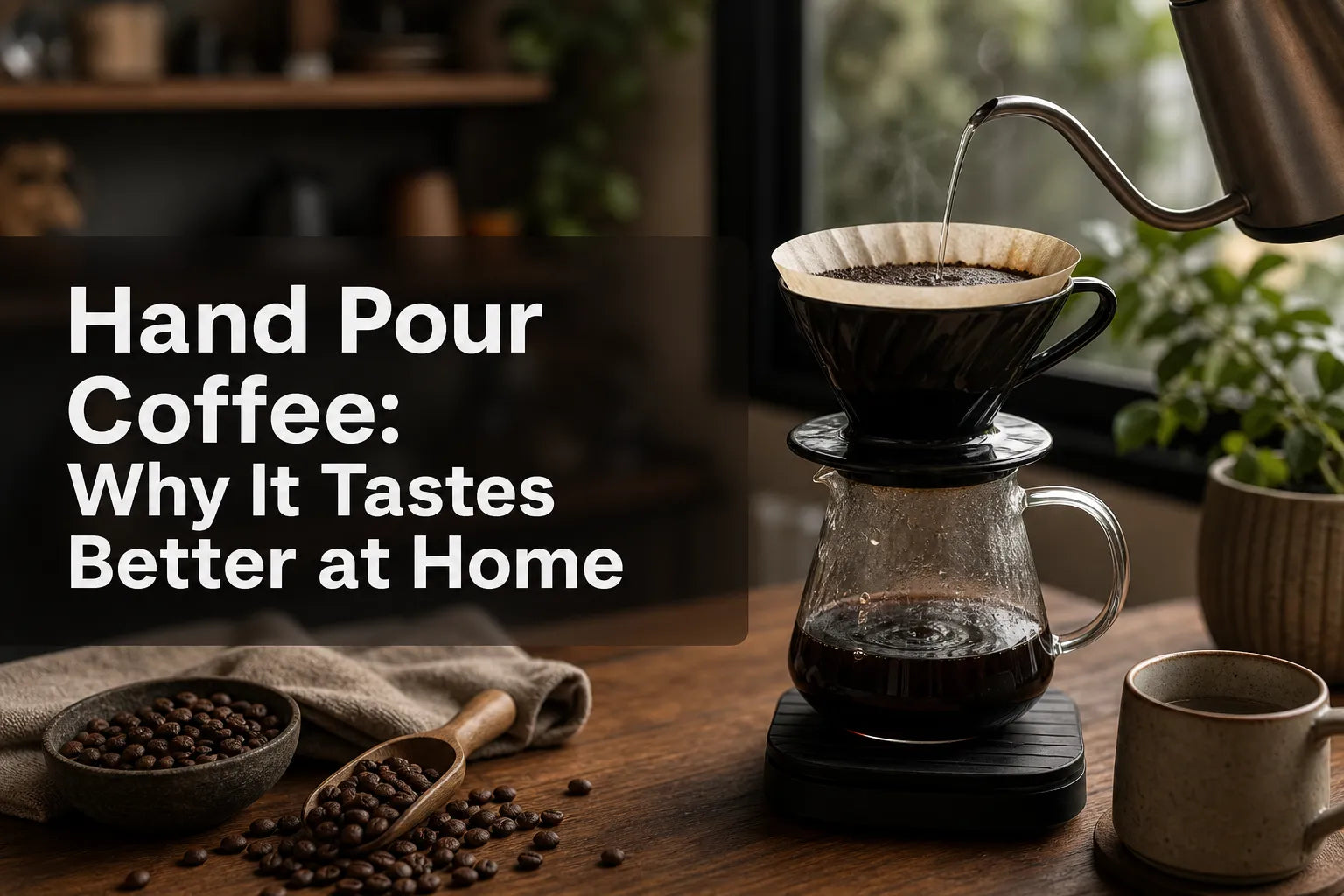 Hand Pour Coffee: Why It Tastes Better at Home