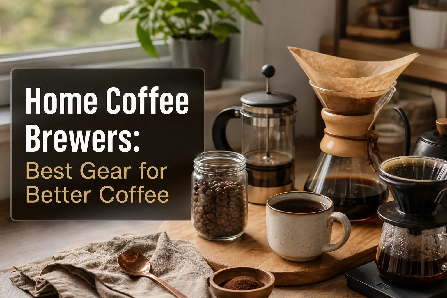 Home Coffee Brewers: Best Gear for Better Coffee
