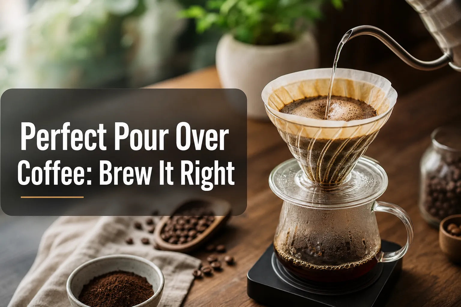 Perfect Pour Over Coffee: Brew It Right