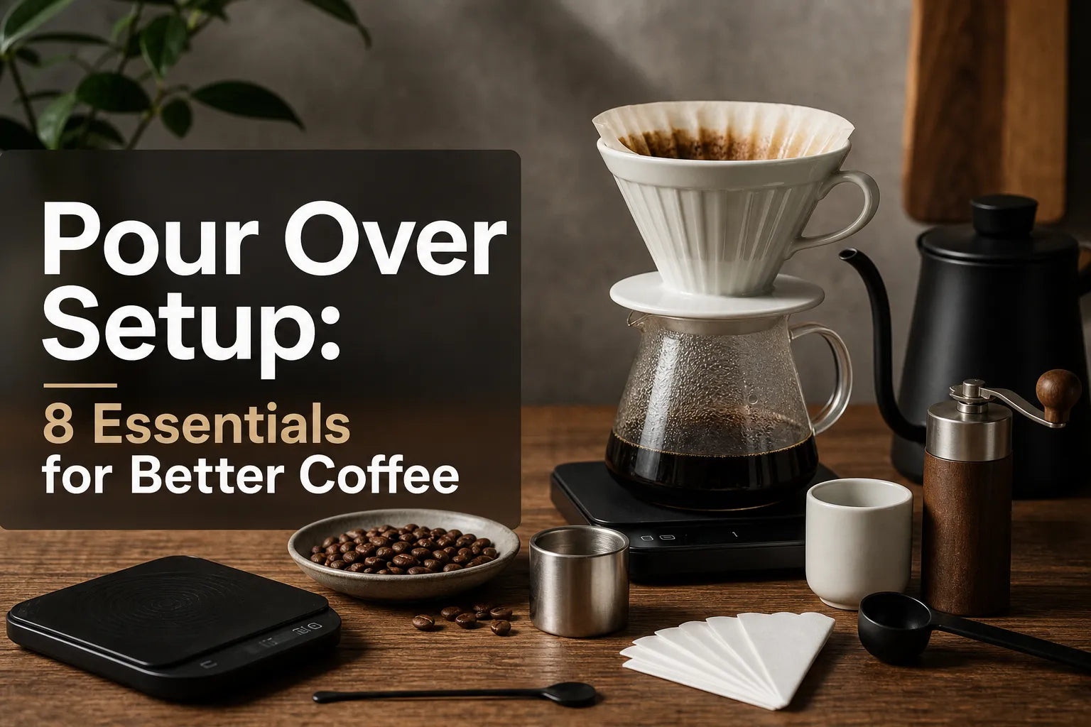 Pour Over Setup: 8 Essentials for Better Coffee