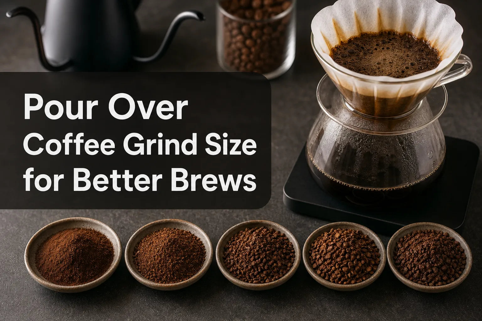 Pour Over Coffee Grind Size for Better Brews