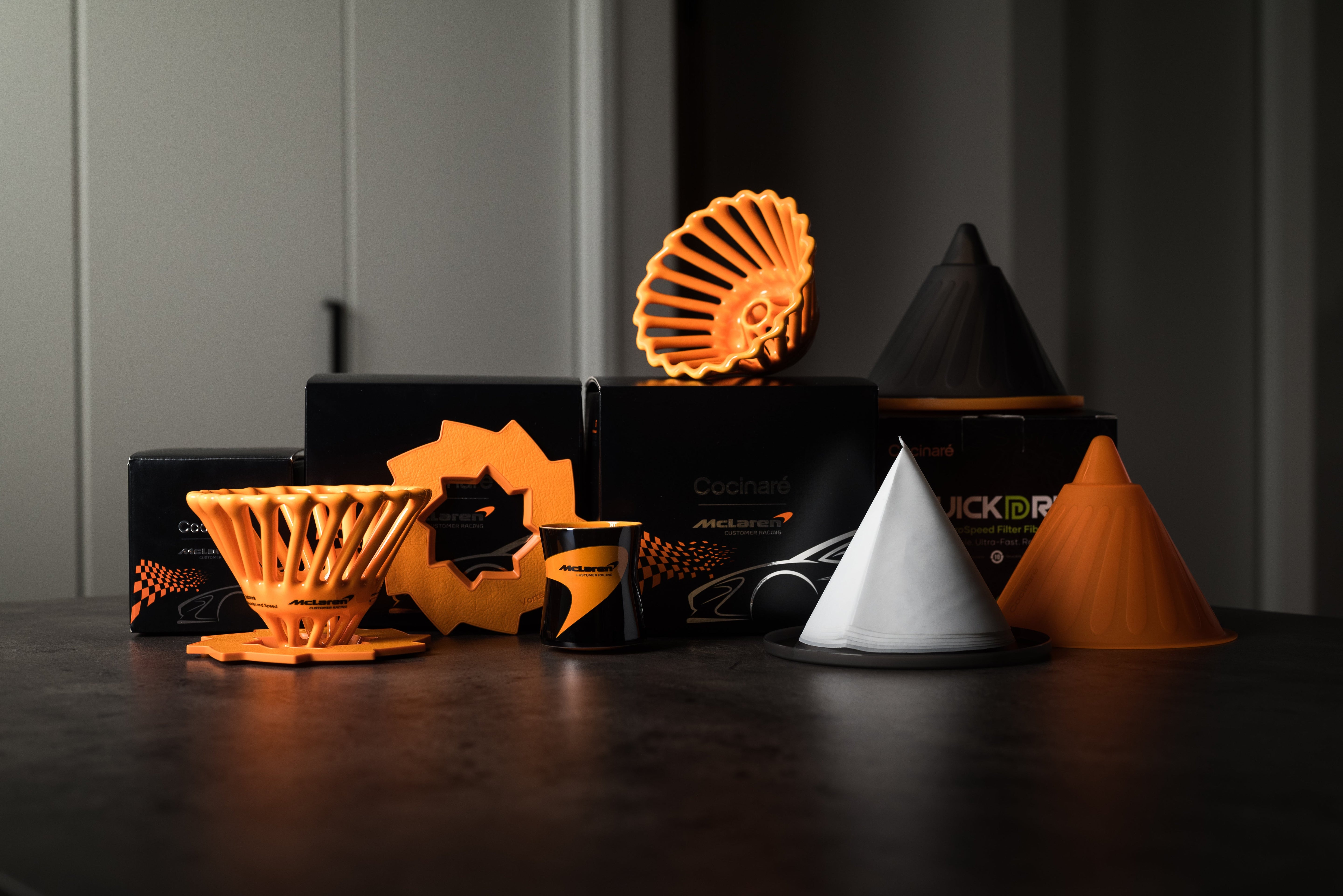 Speed Meets Flavor: A Deep Dive into the Cocinare x McLaren Winning Team GT Series Coffee Gear