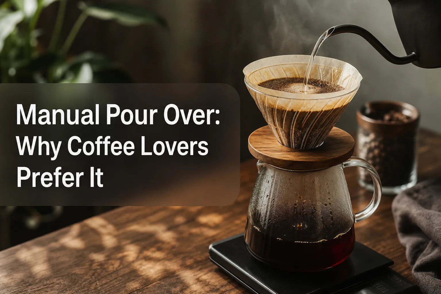 Manual Pour Over: Why Coffee Lovers Prefer It - Cocinare