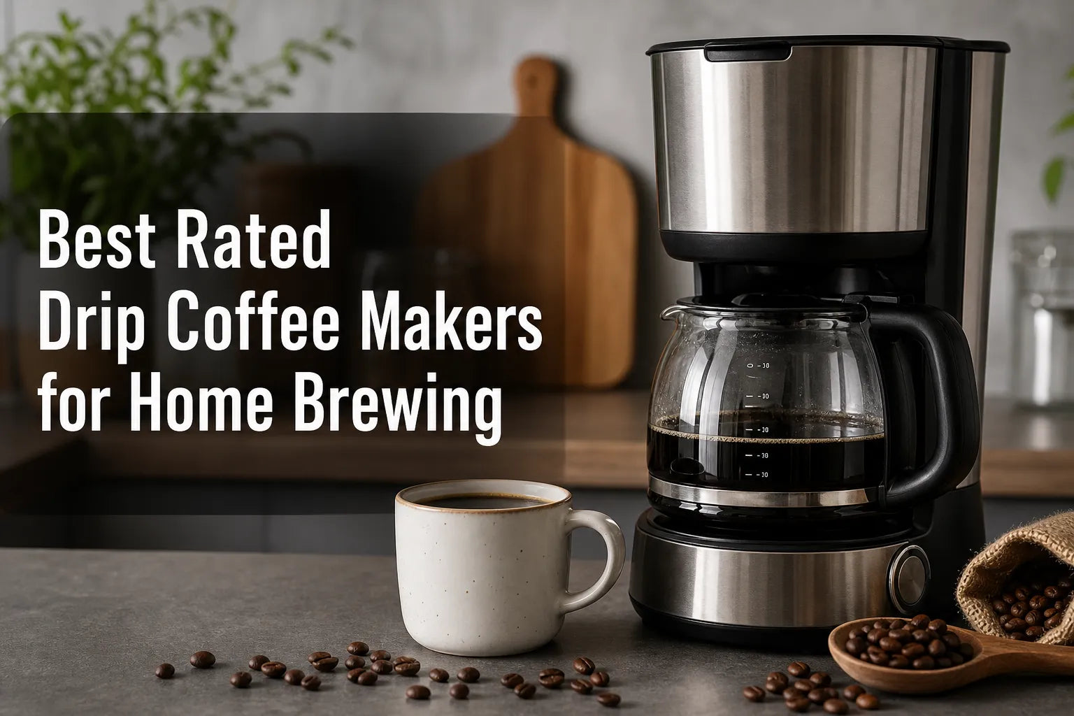 Best Rated Drip Coffee Makers for Home Brewing