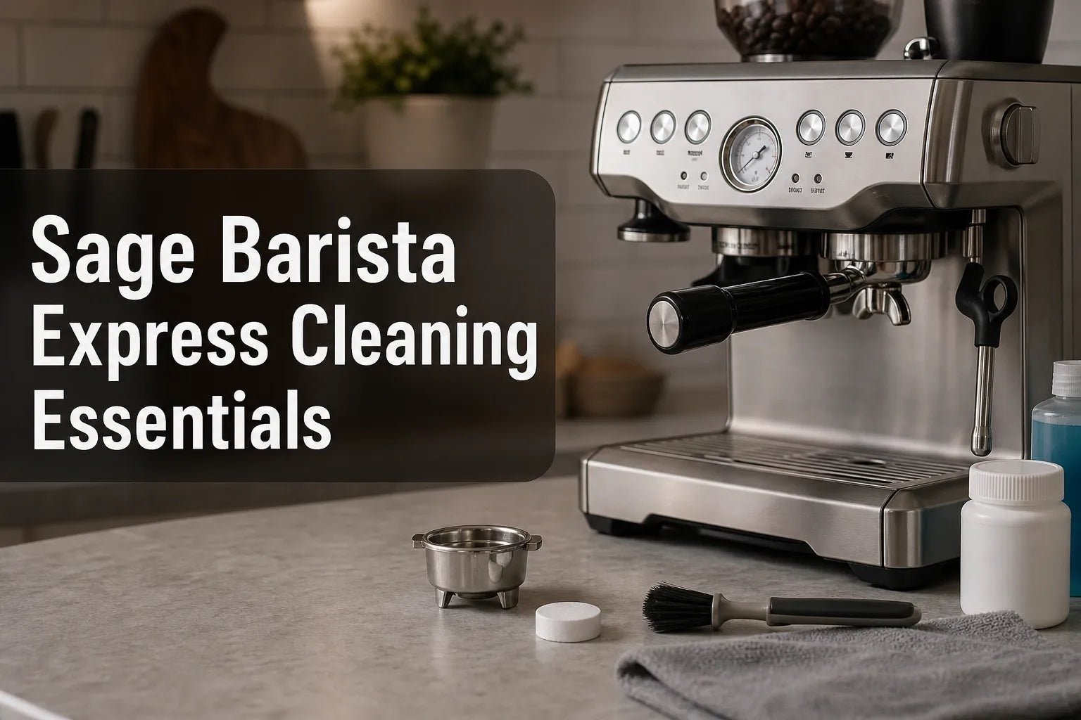 Sage Barista Express Cleaning Essentials
