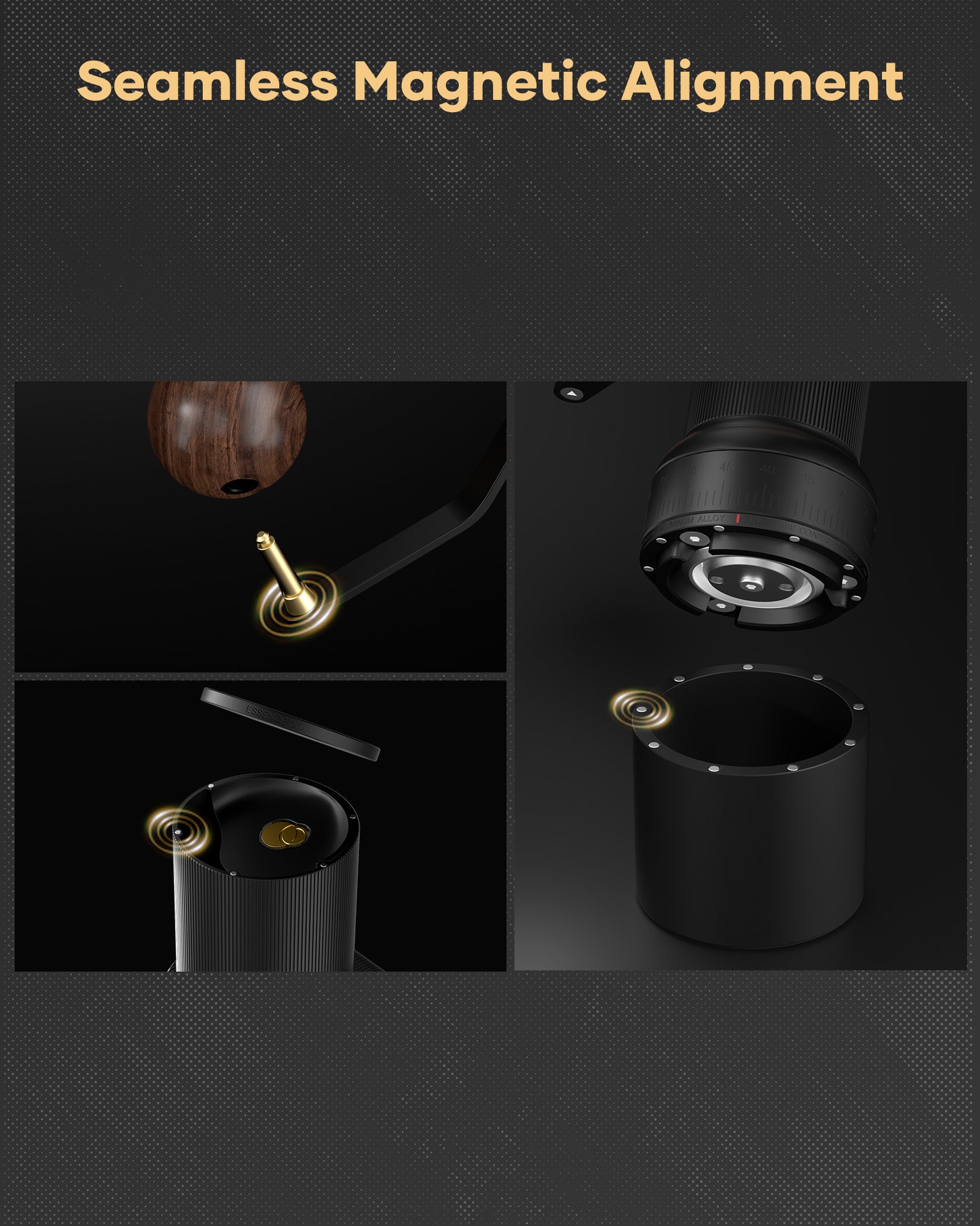 Cocinare ESSENCE D38 Pro 2-in-1 Coffee Grinder