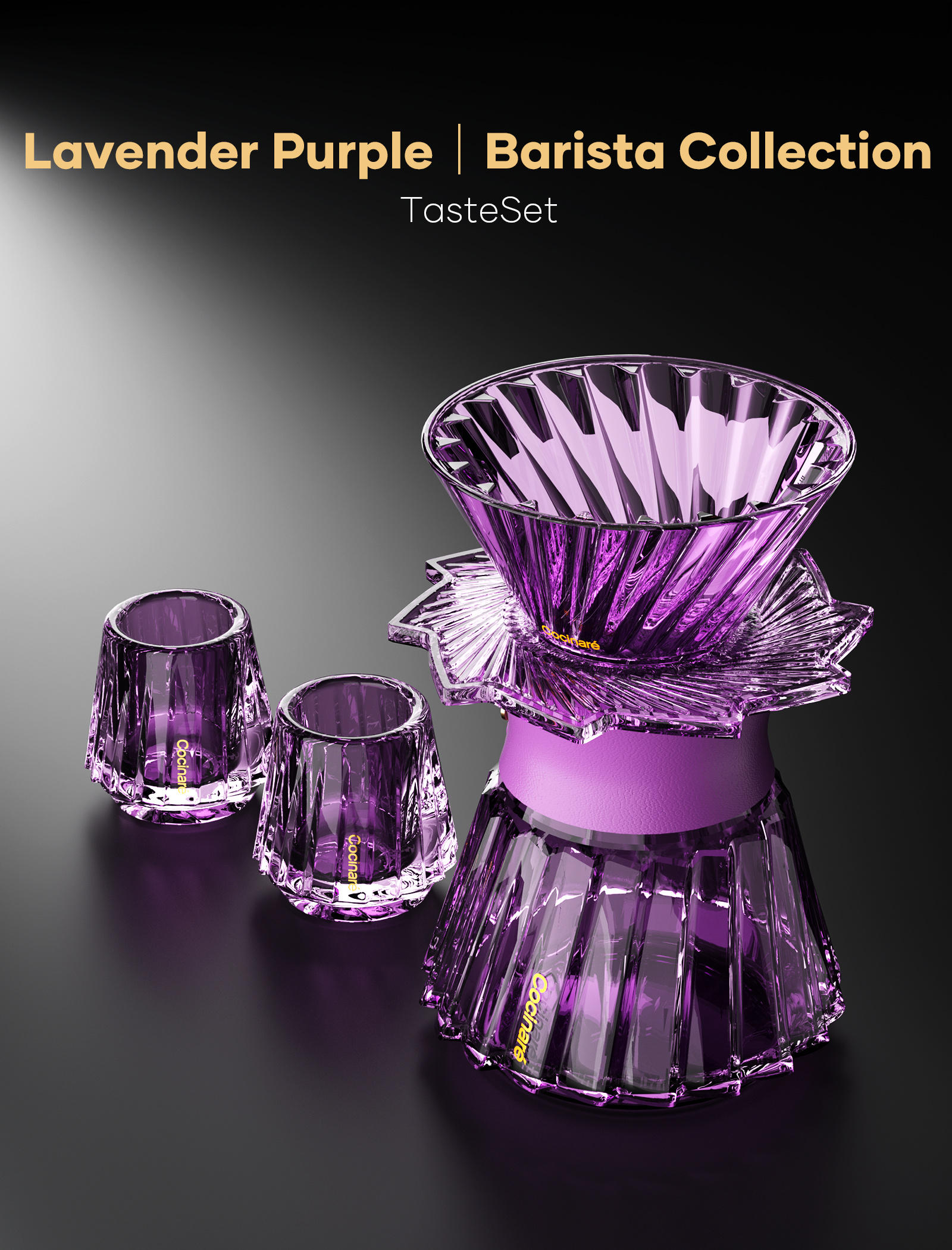 Cocinare TasteSet Crystal Coffee Tasting Set