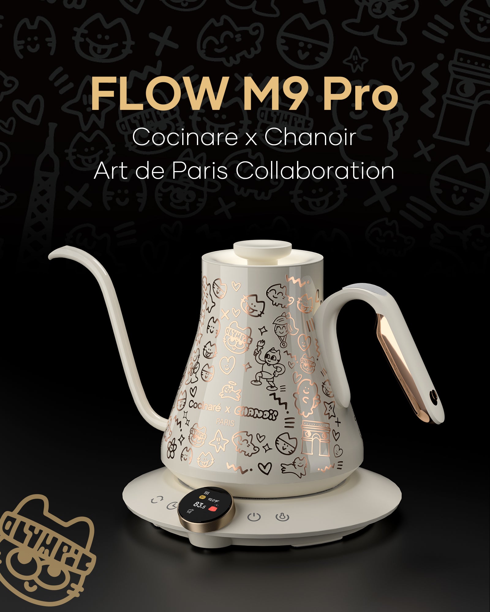 FLOW M9 Pro Gooseneck Kettle