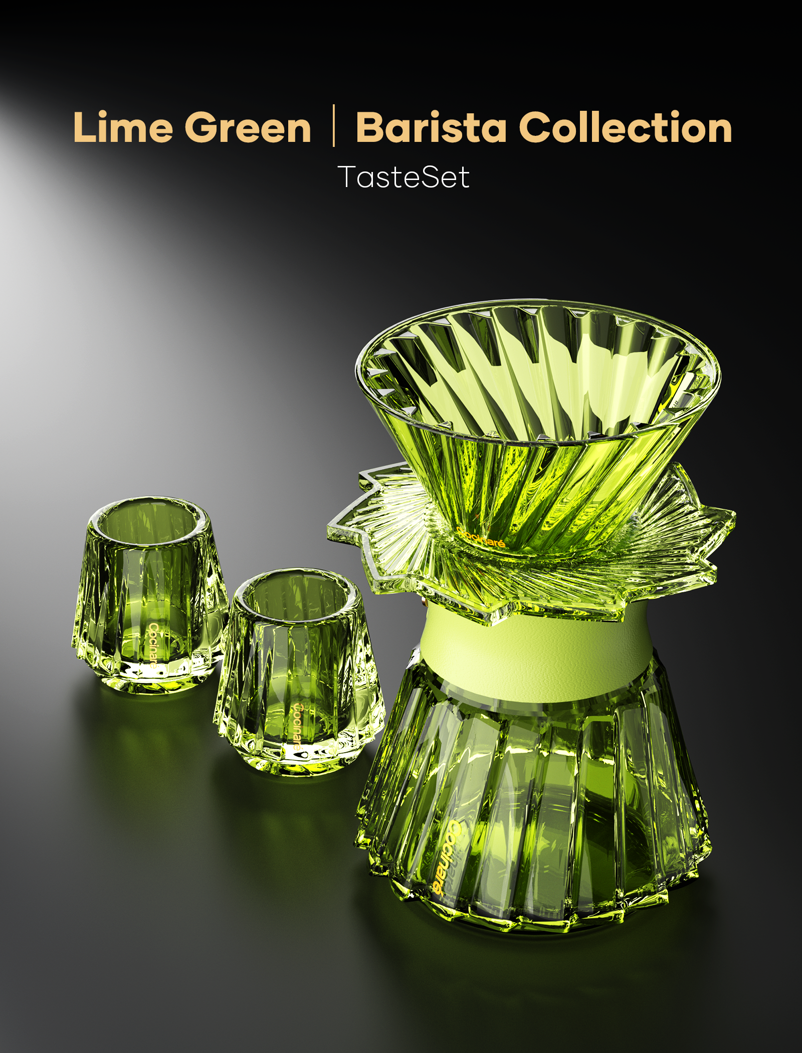 Cocinare TasteSet Crystal Coffee Tasting Set