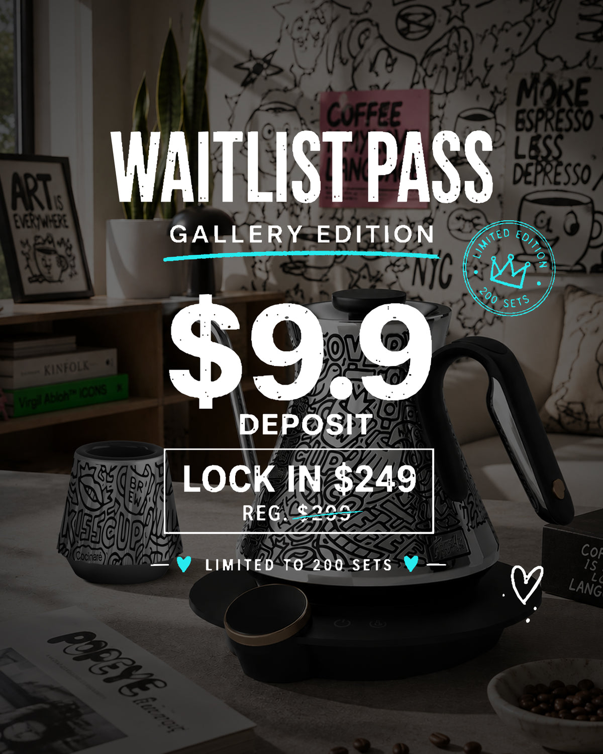 Cocinare × Timothy Goodman - Waitlist Pass (Gallery Edition)