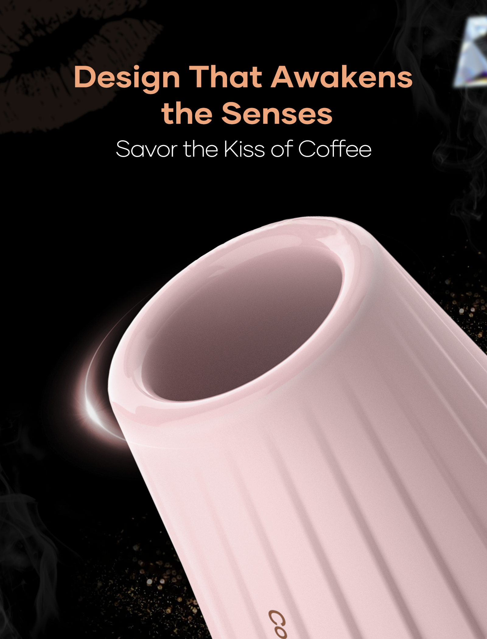 Cocinare KissCup Ceramic Tasting Cup