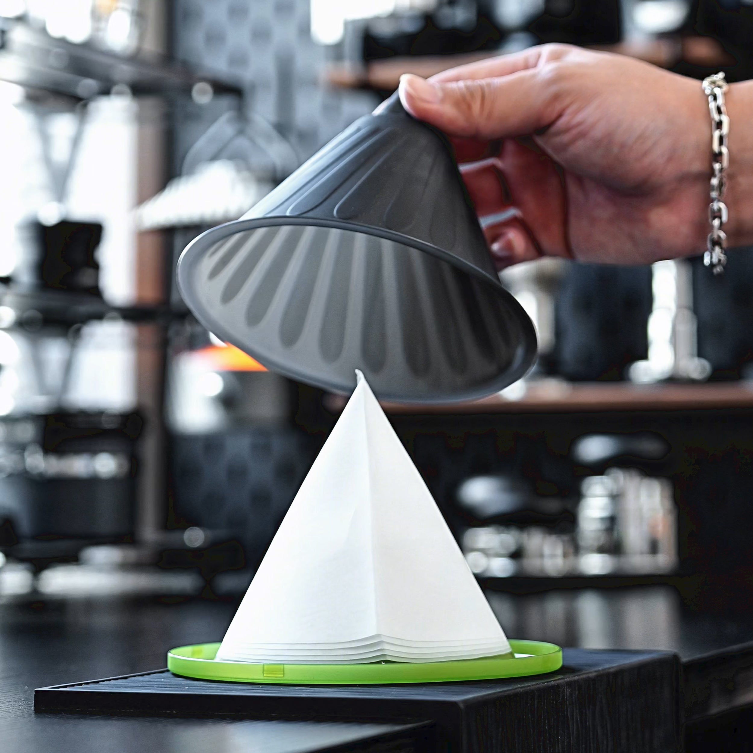 QuickDrip™ Reusable Pour-Over Coffee Filter