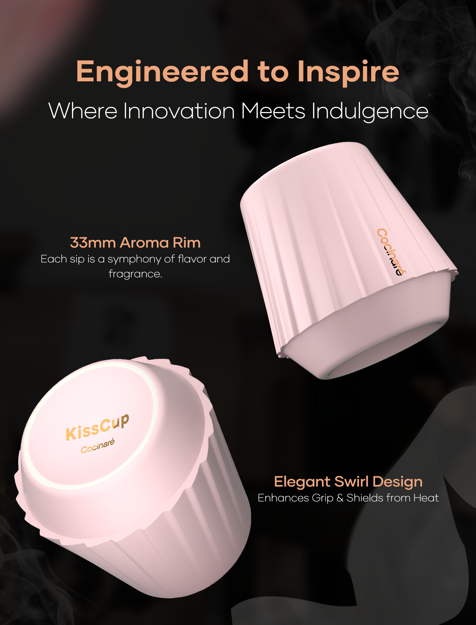 Cocinare KissCup Ceramic Tasting Cup