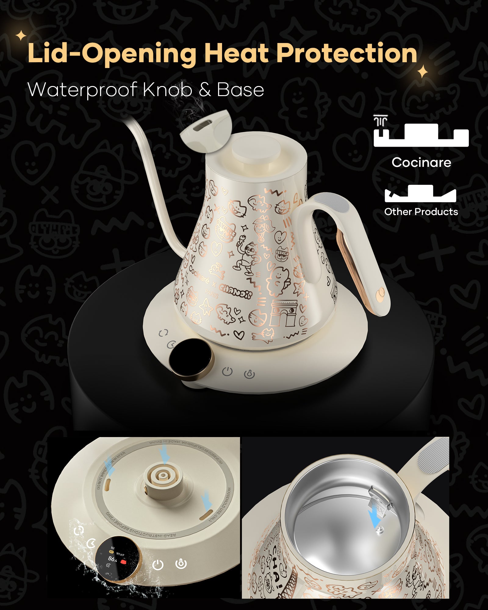 FLOW M9 Pro Gooseneck Kettle