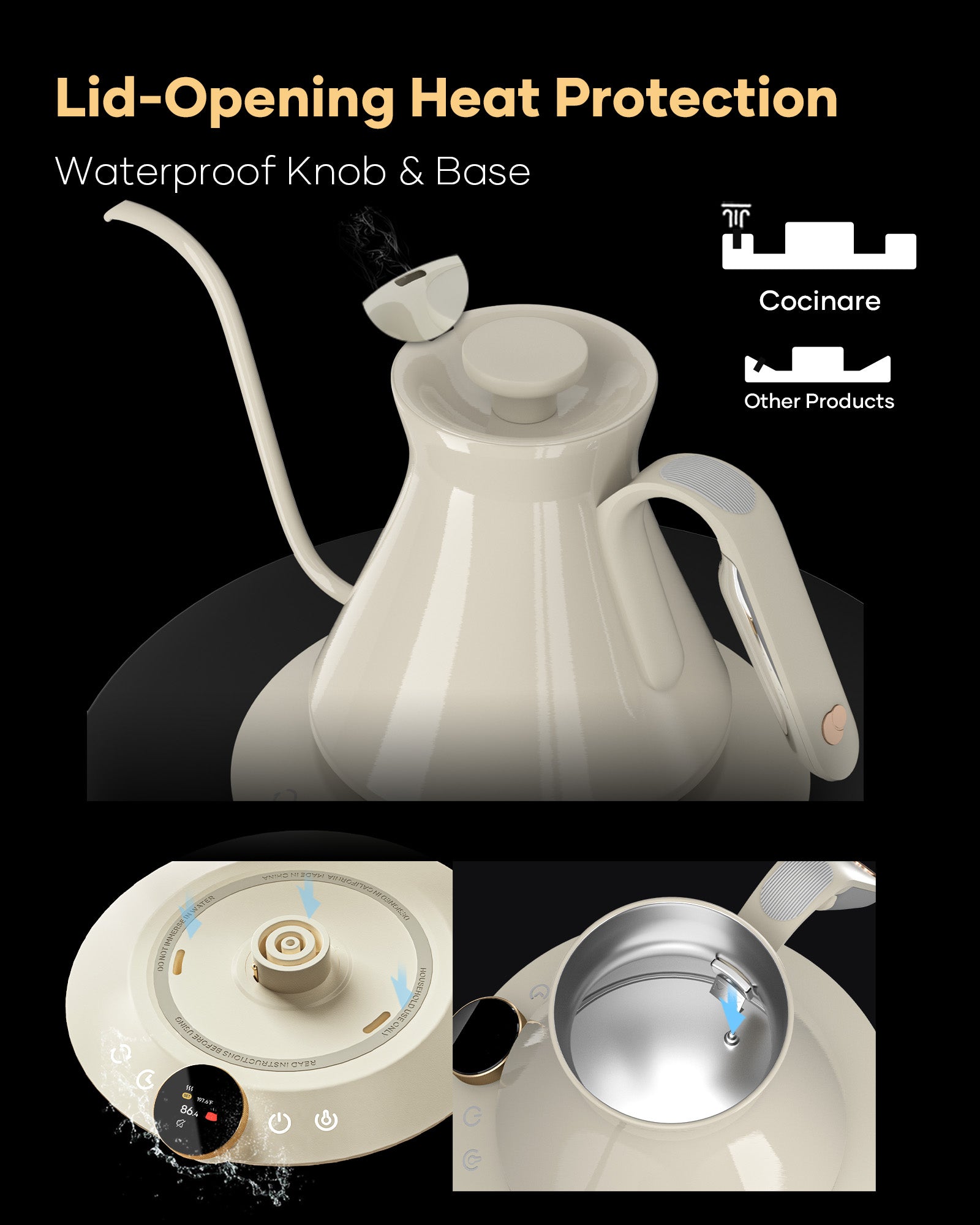 Cocinare Master Collection Electric Kettle