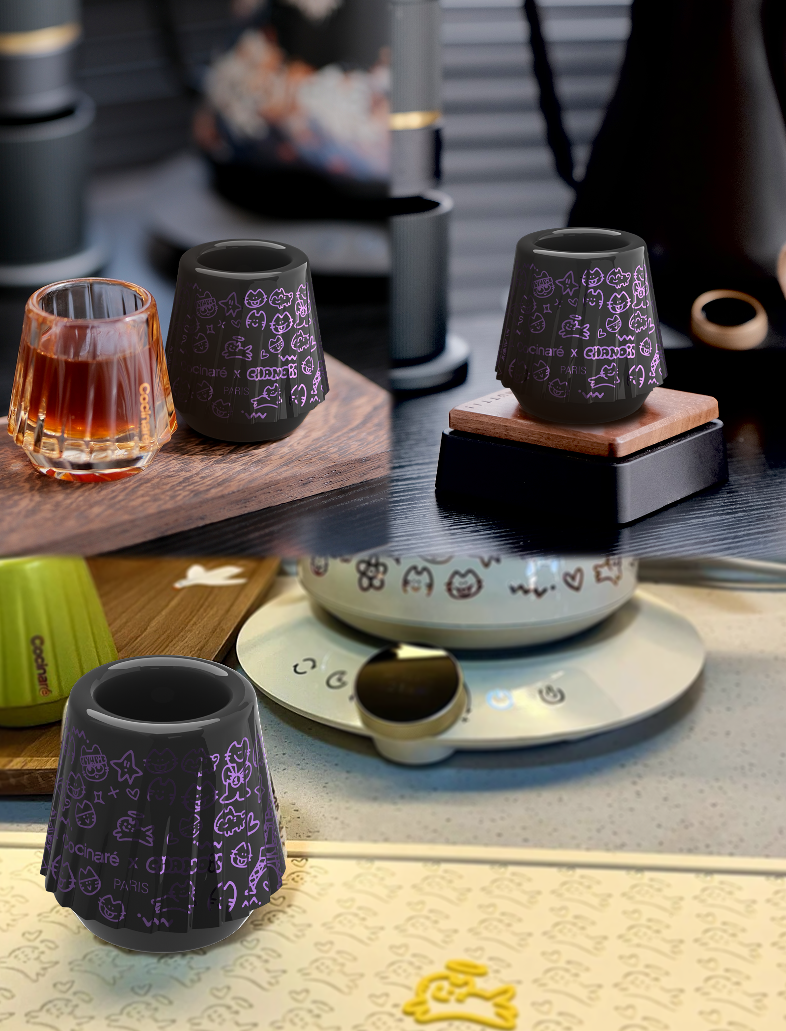 Cocinare x Chanoir KissCup Collab Collection Tasting Cup