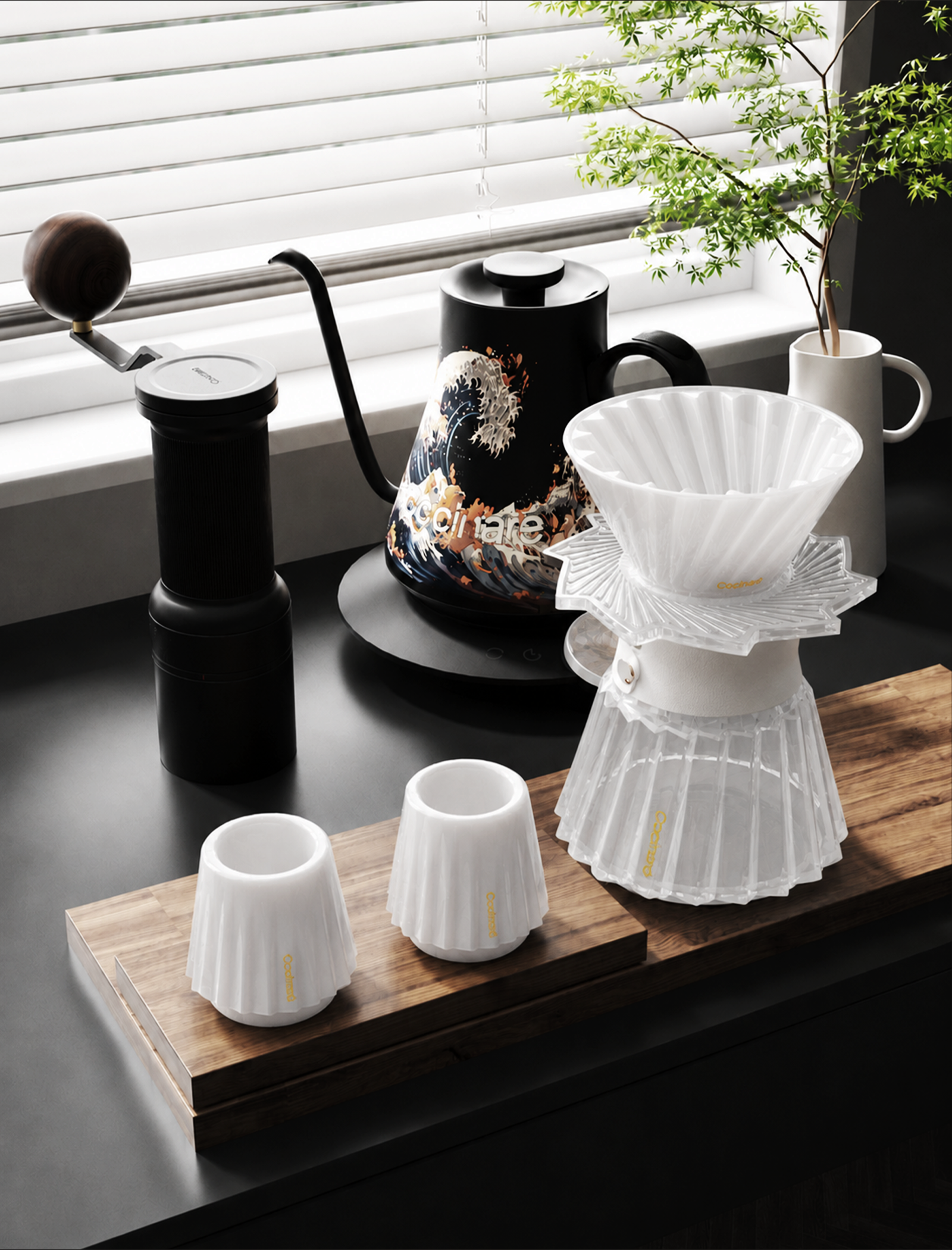 Cocinare TasteSet Crystal Coffee Tasting Set