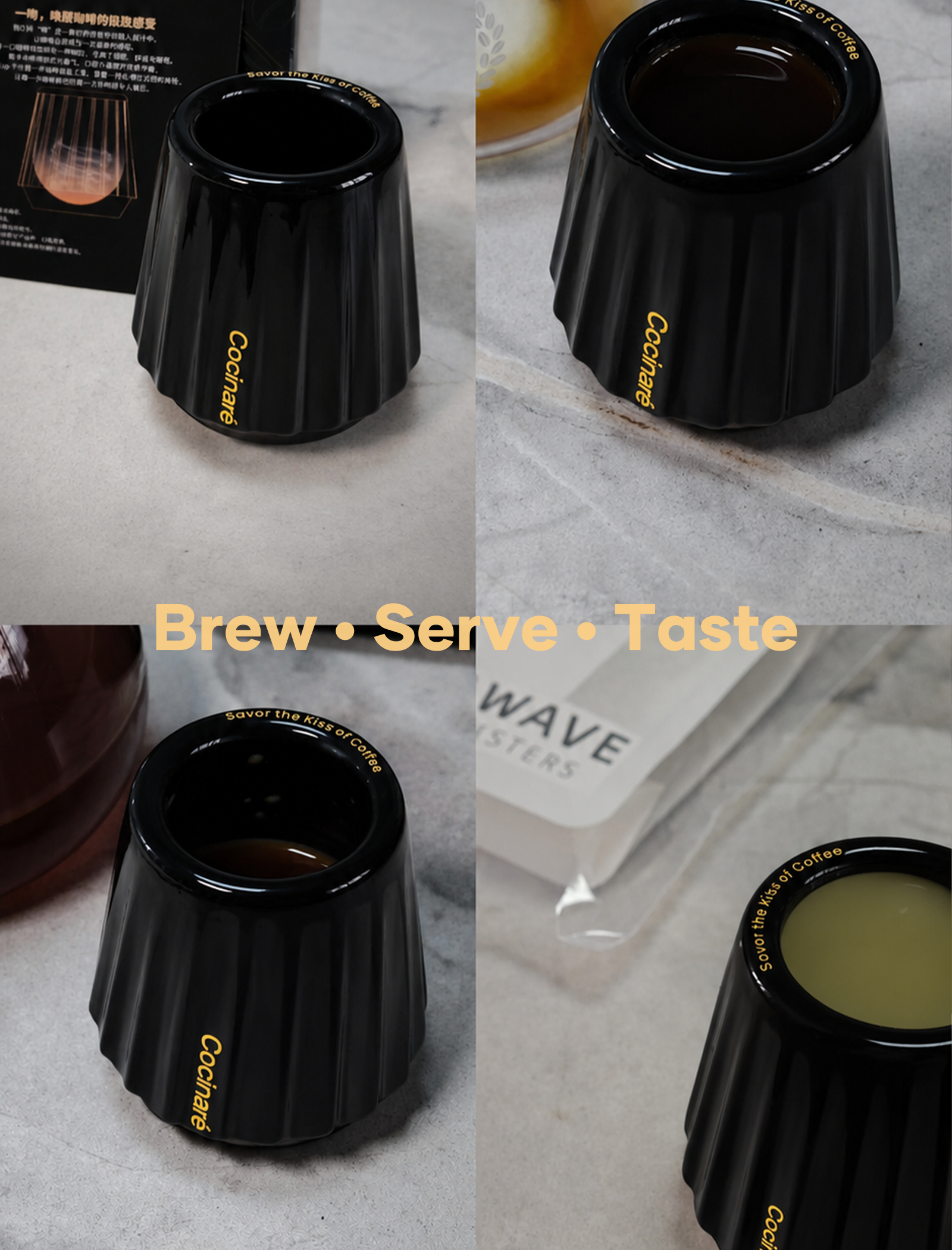 Cocinare TasteSet Crystal Coffee Tasting Set