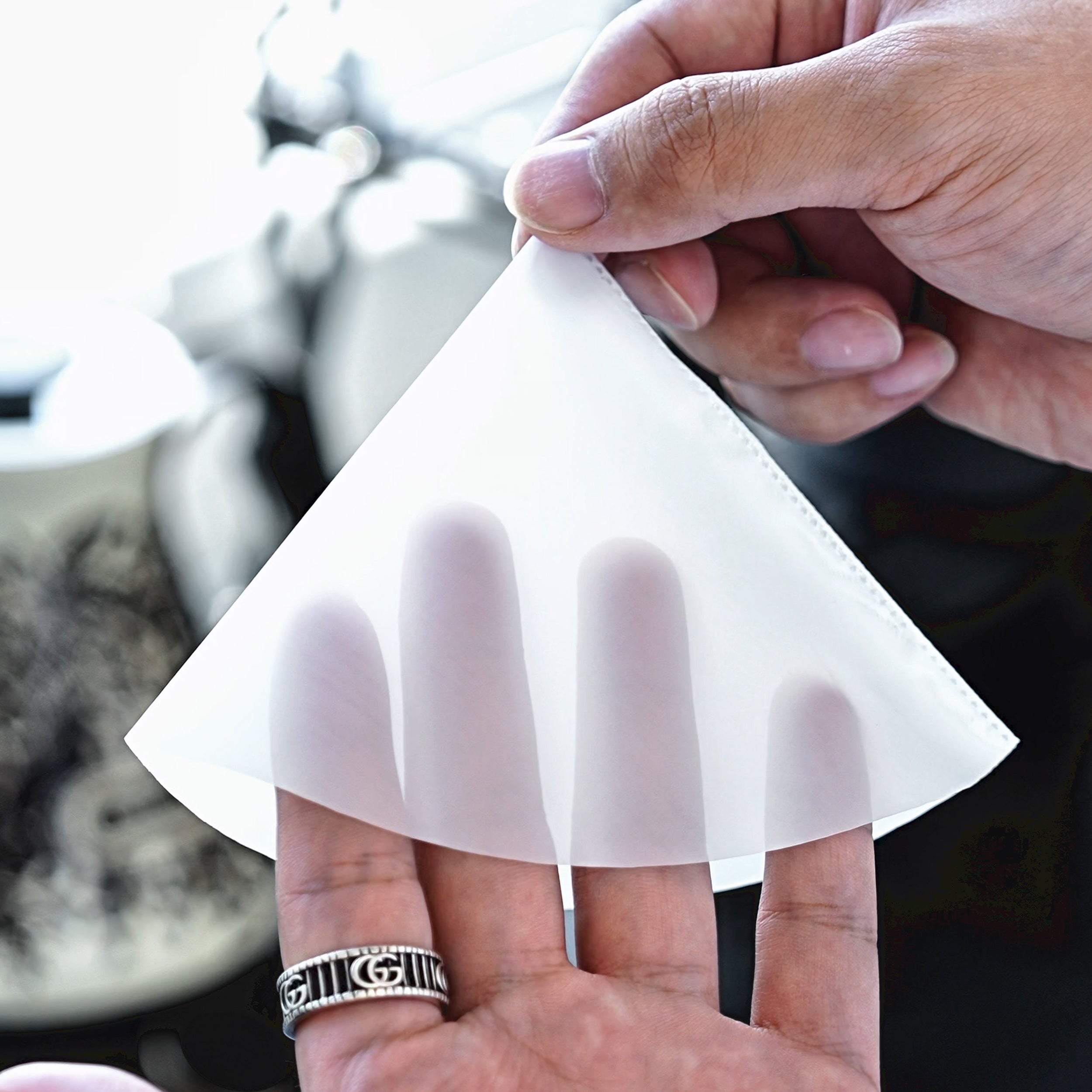 QuickDrip™ Reusable Pour-Over Coffee Filter