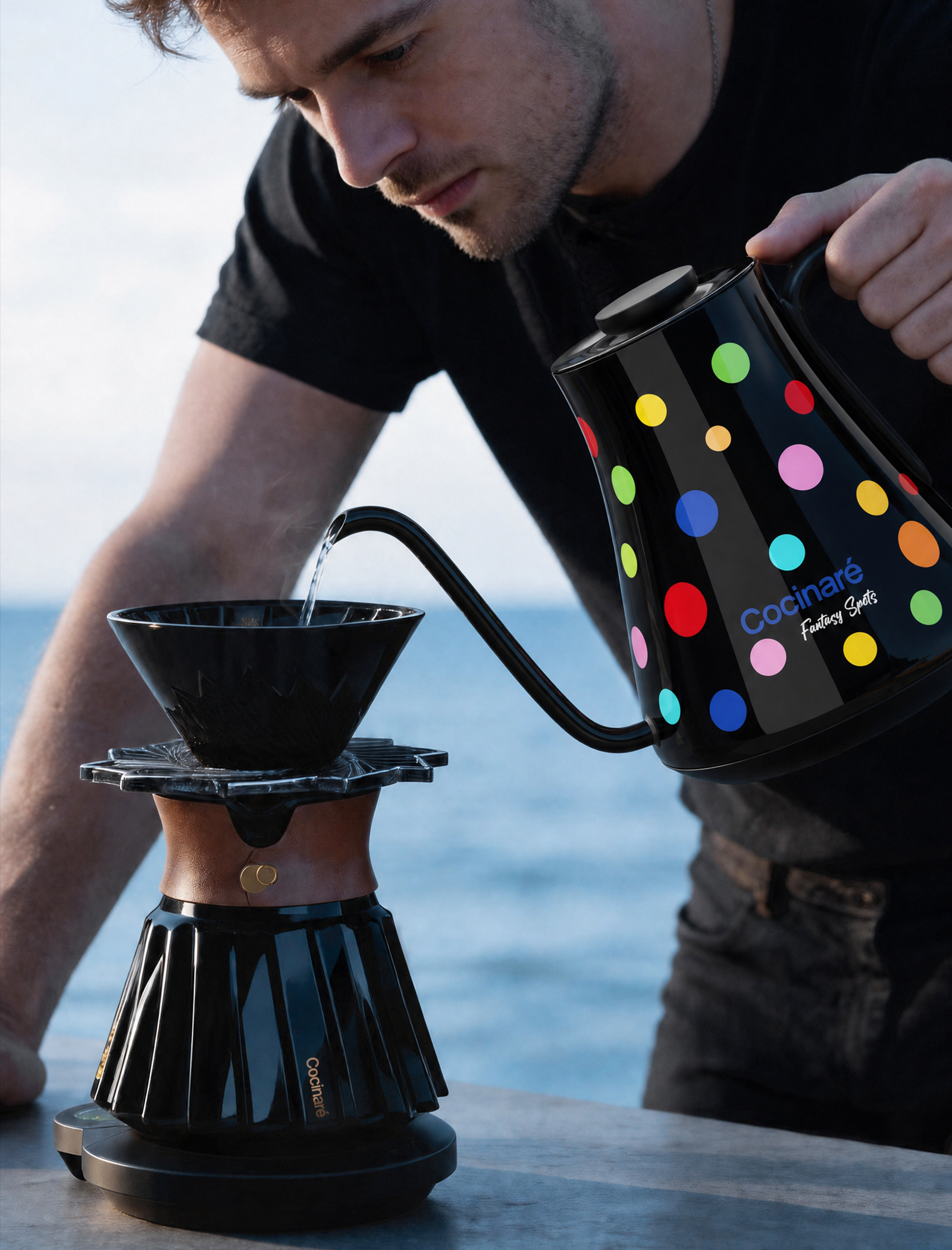 Cocinare Artisan Collection Confetti Electric Kettle