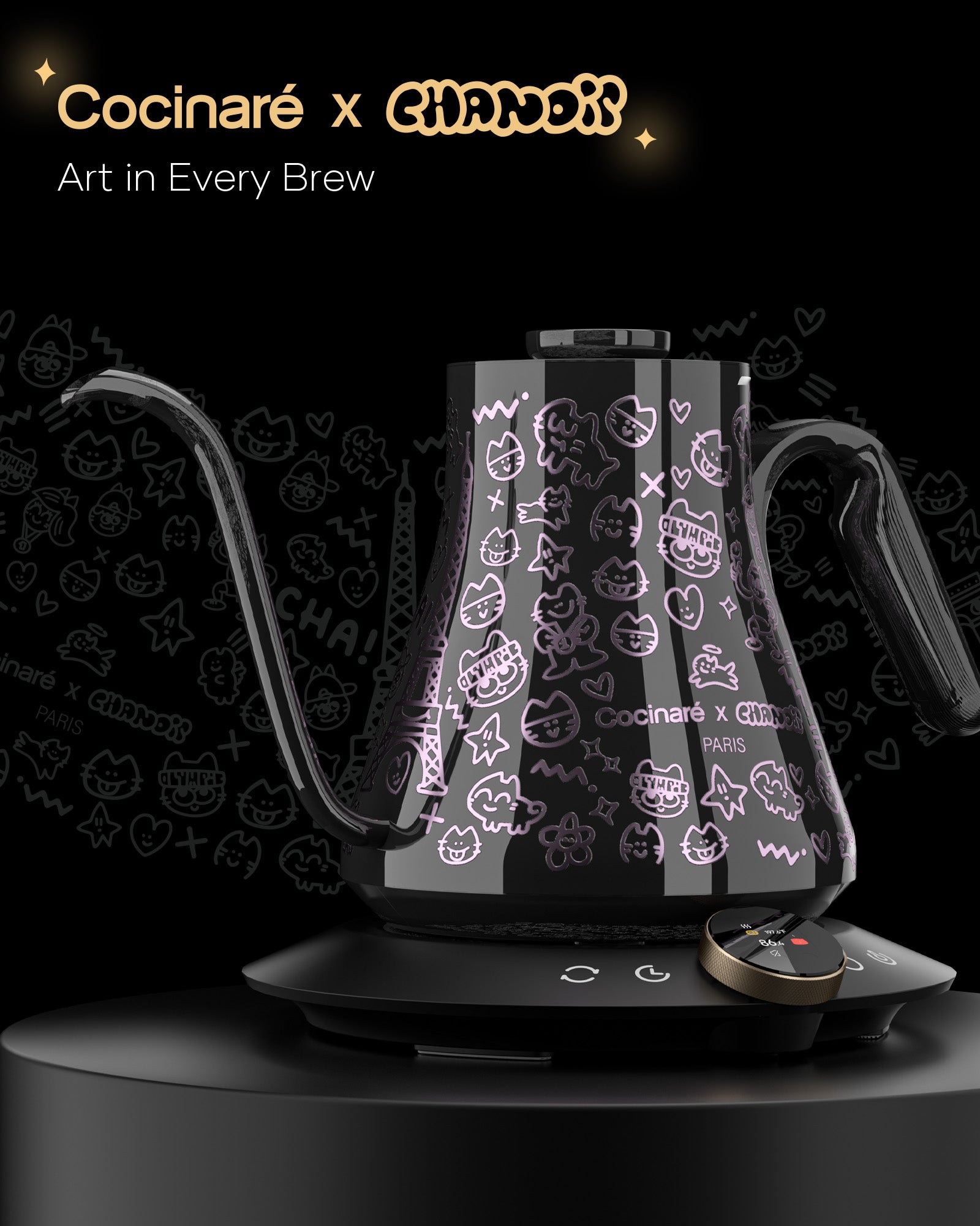 FLOW M9 Pro Electric Kettle (Chanoir)