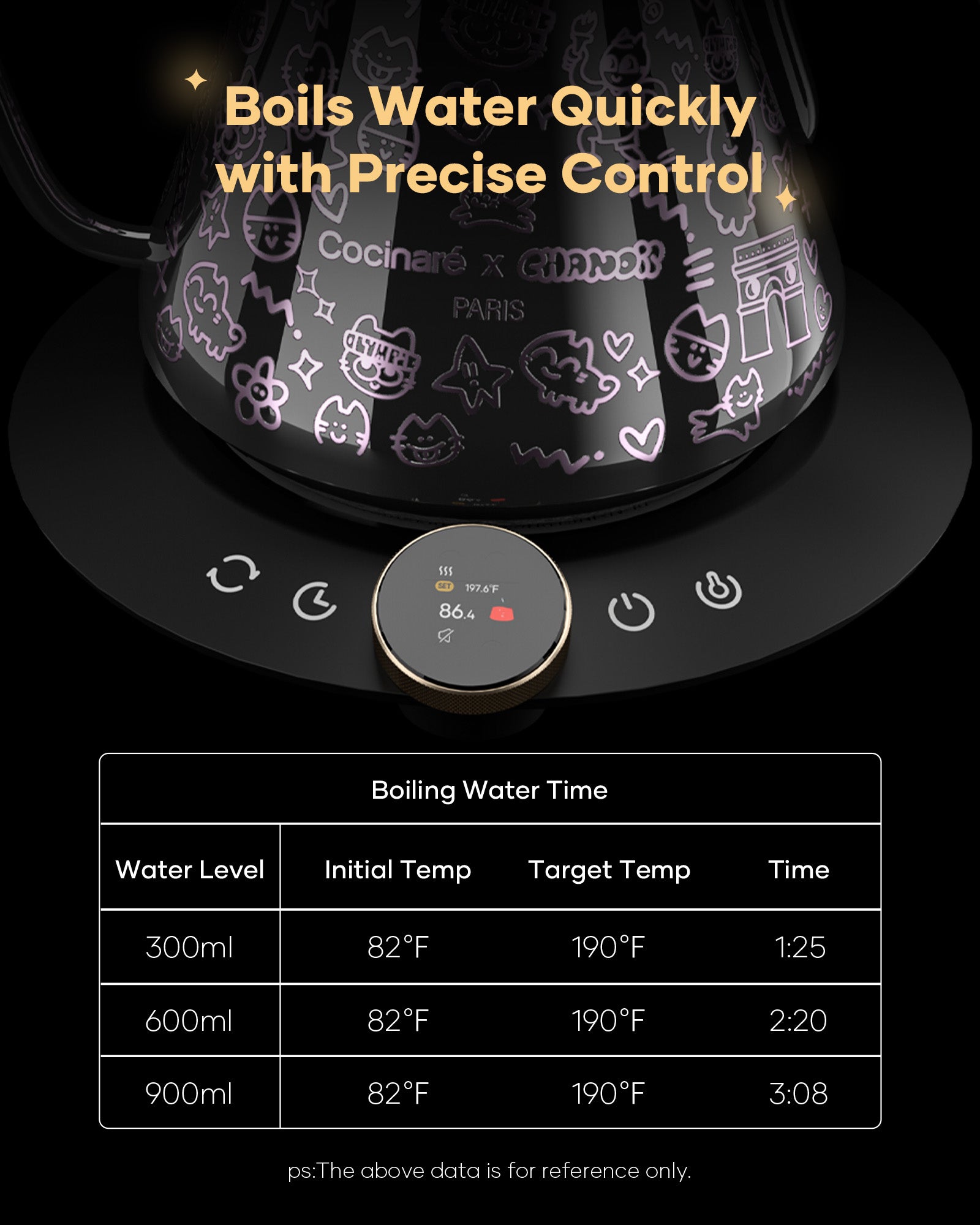 FLOW M9 Pro Electric Kettle (Chanoir)