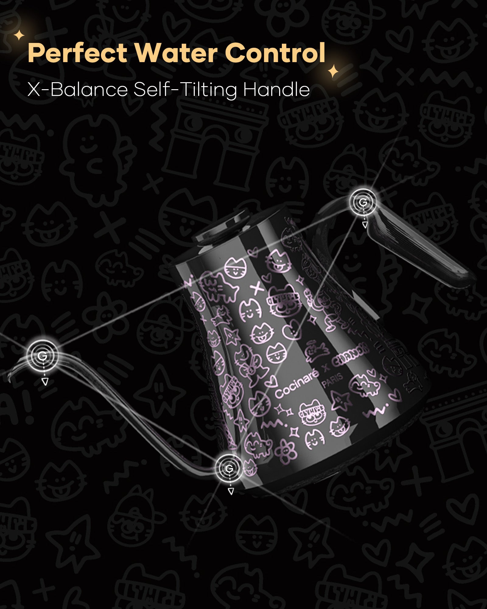 FLOW M9 Pro Electric Kettle (Chanoir)