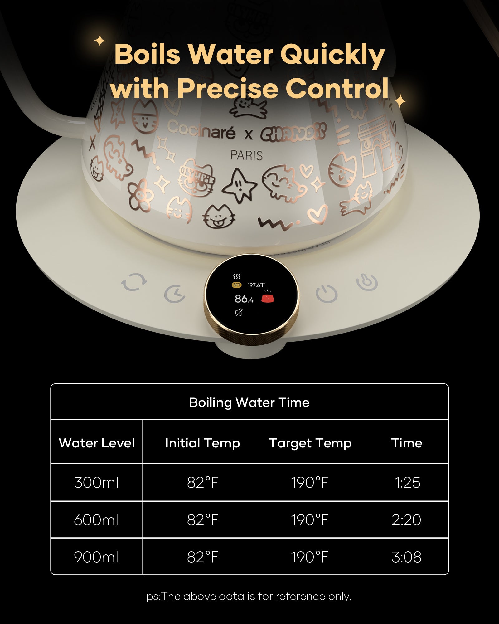 FLOW M9 Pro Electric Kettle (Chanoir)