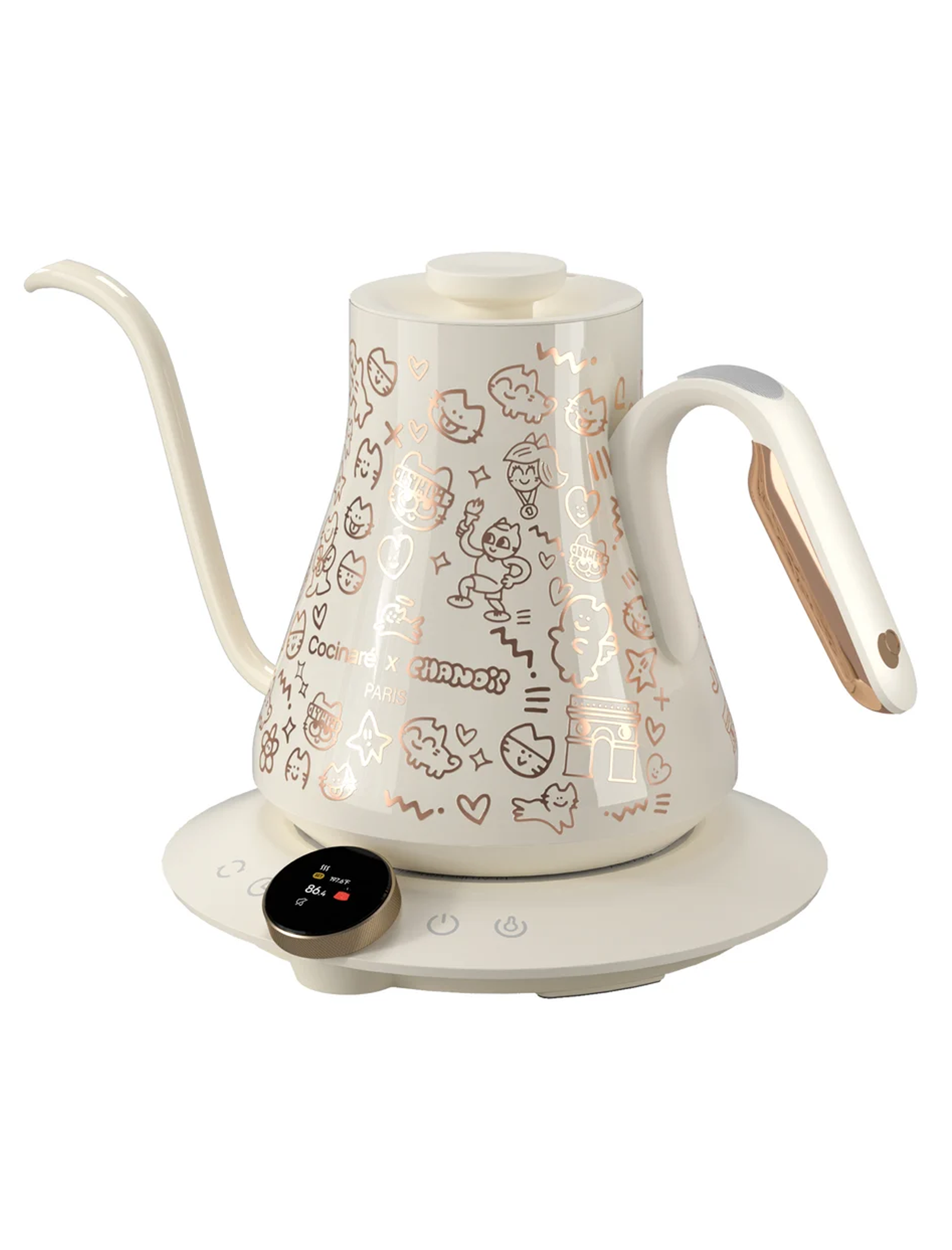 Cocinare x Chanoir Collab Collection Electric Kettle