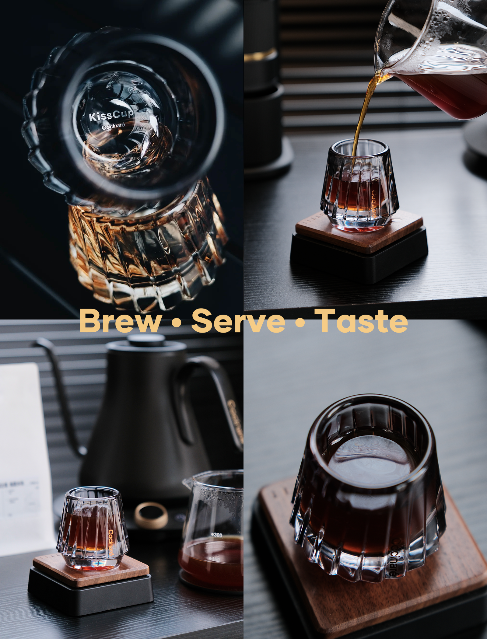 TasteSet Haze Gray lifestyle coffee bar