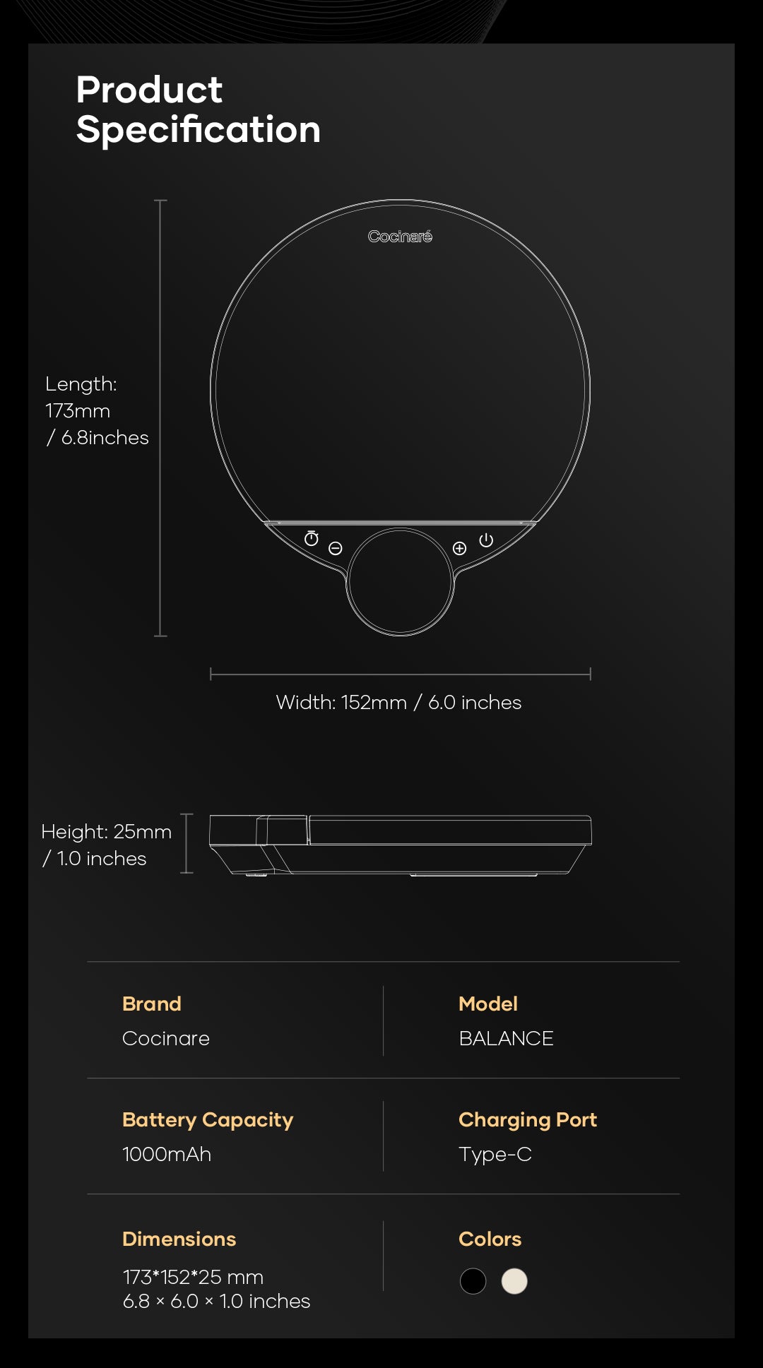 BALANCE Precision Coffee Scale