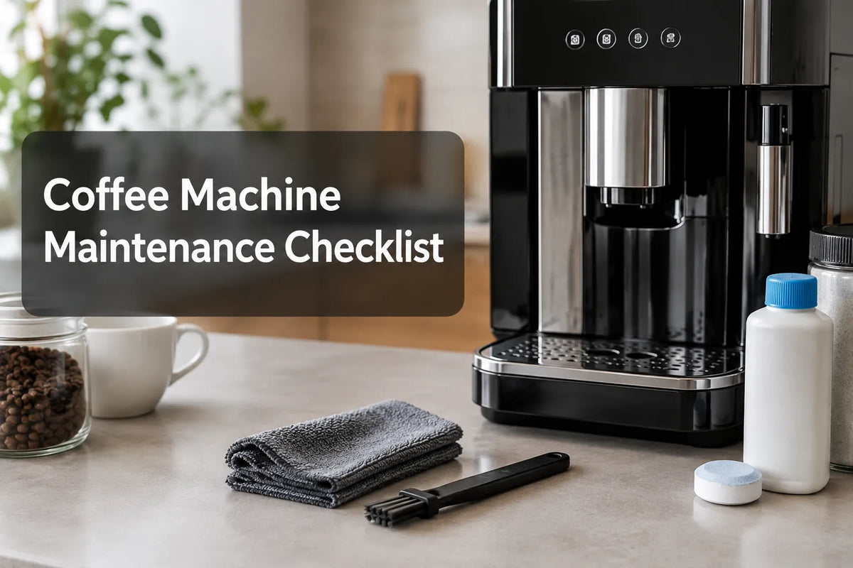 Coffee Machine Maintenance Checklist
