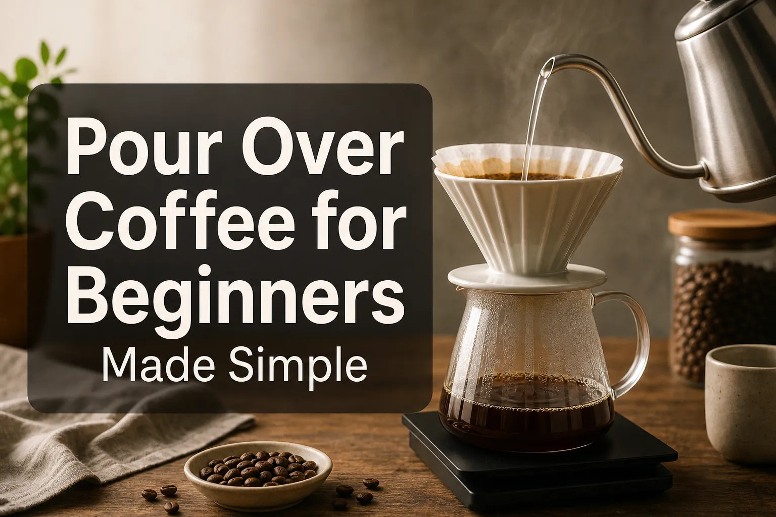Pour Over Coffee for Beginners Made Simple