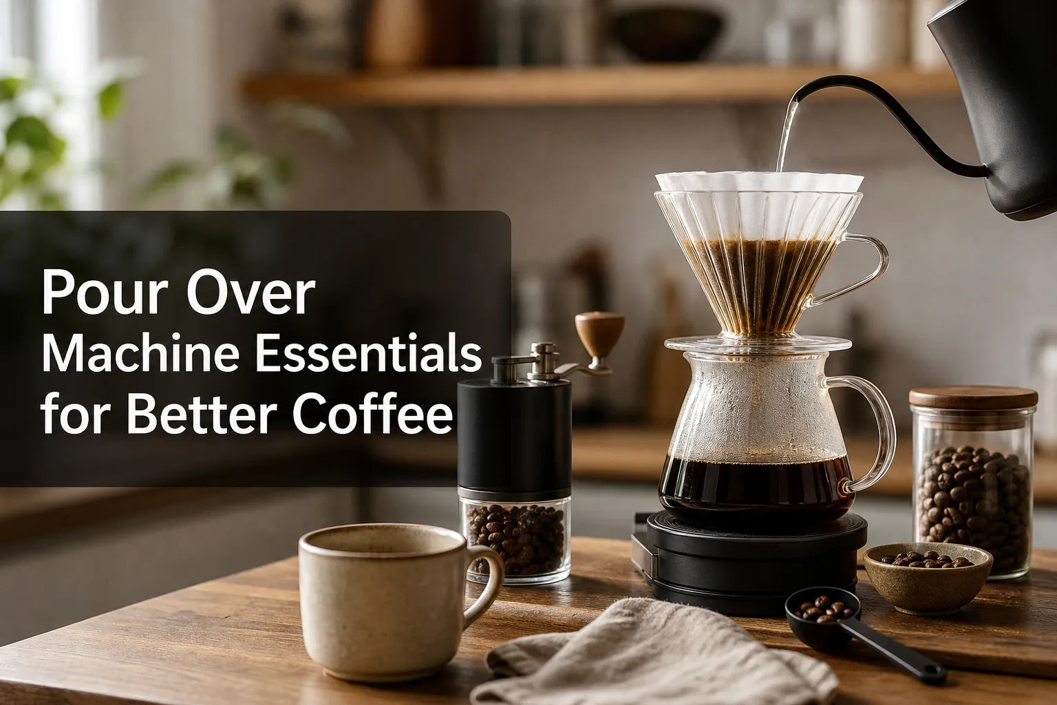 Pour Over Machine Essentials for Better Coffee
