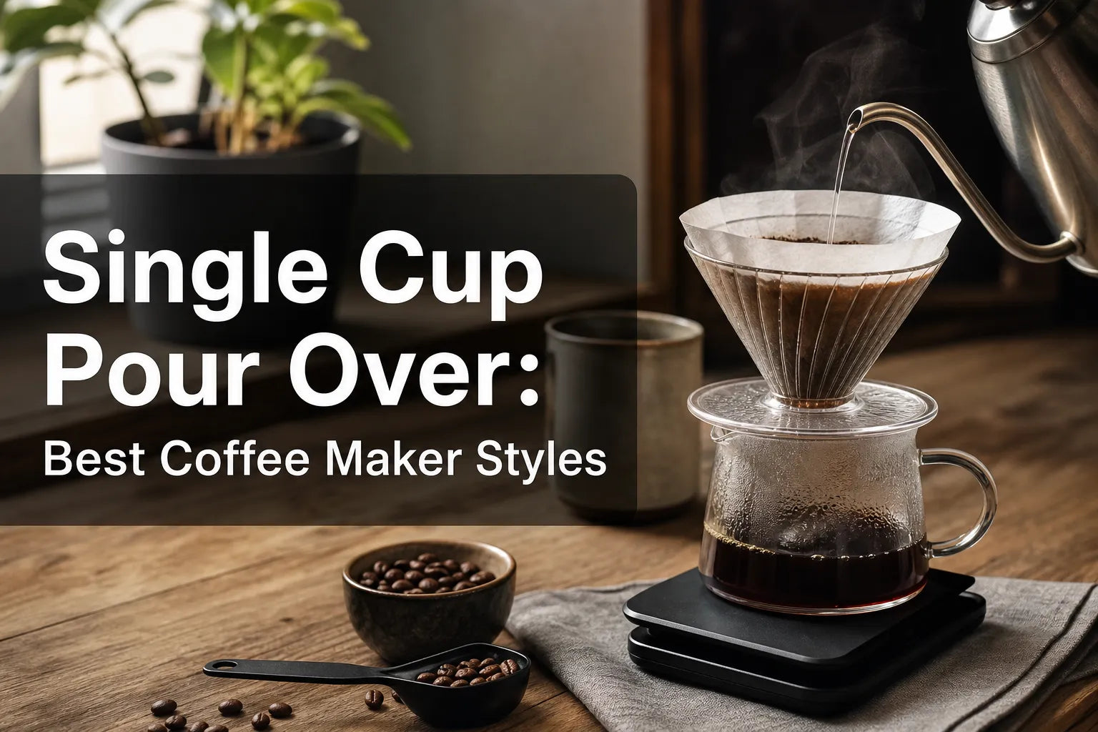Single Cup Pour Over: Best Coffee Maker Styles