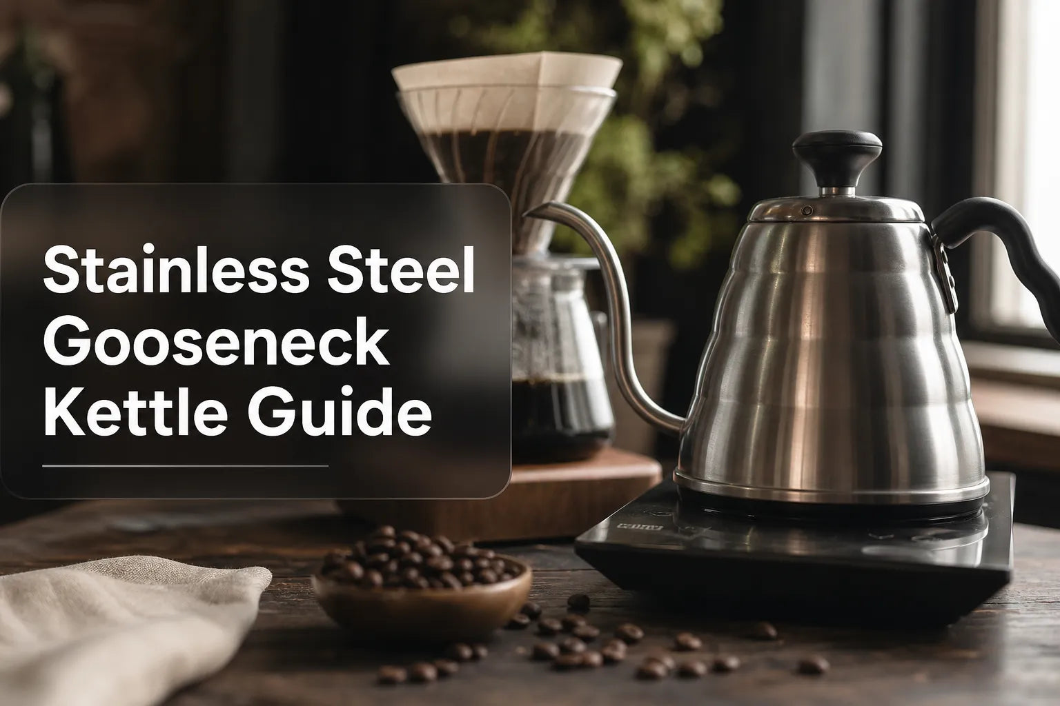 Stainless Steel Gooseneck Kettle Guide