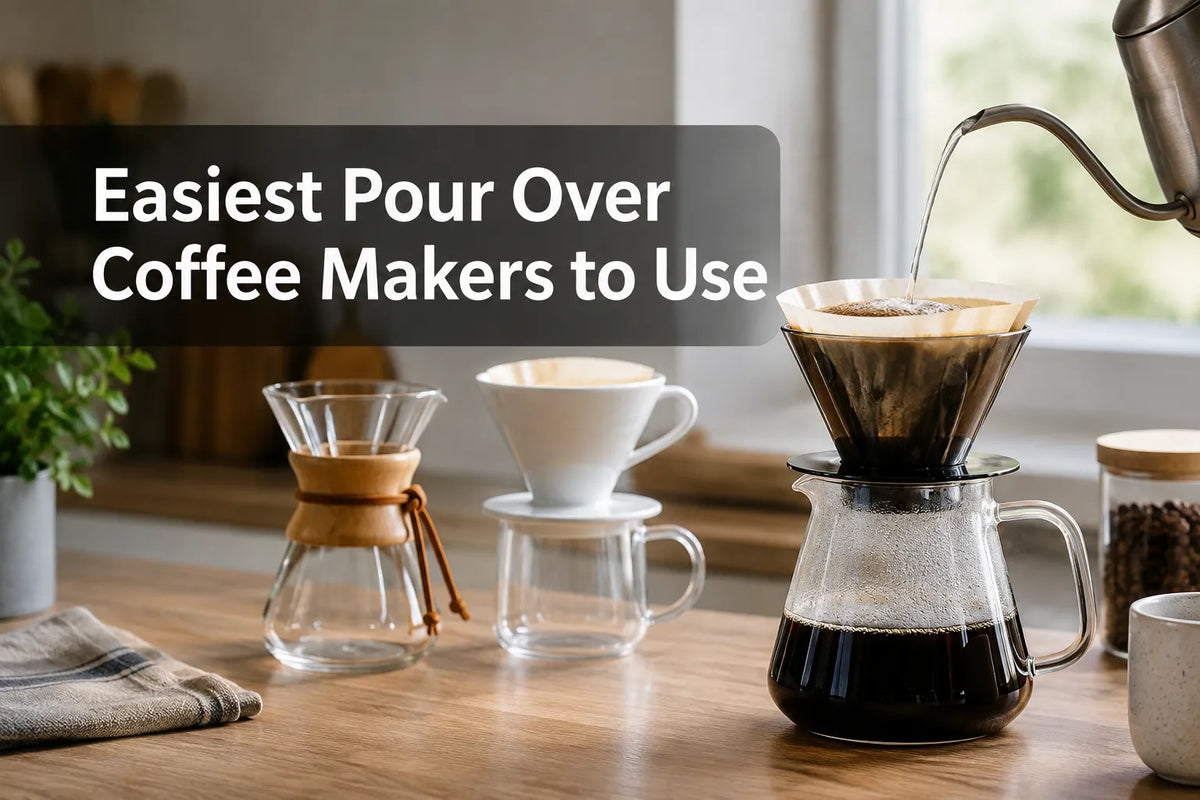 Easiest Pour Over Coffee Makers to Use