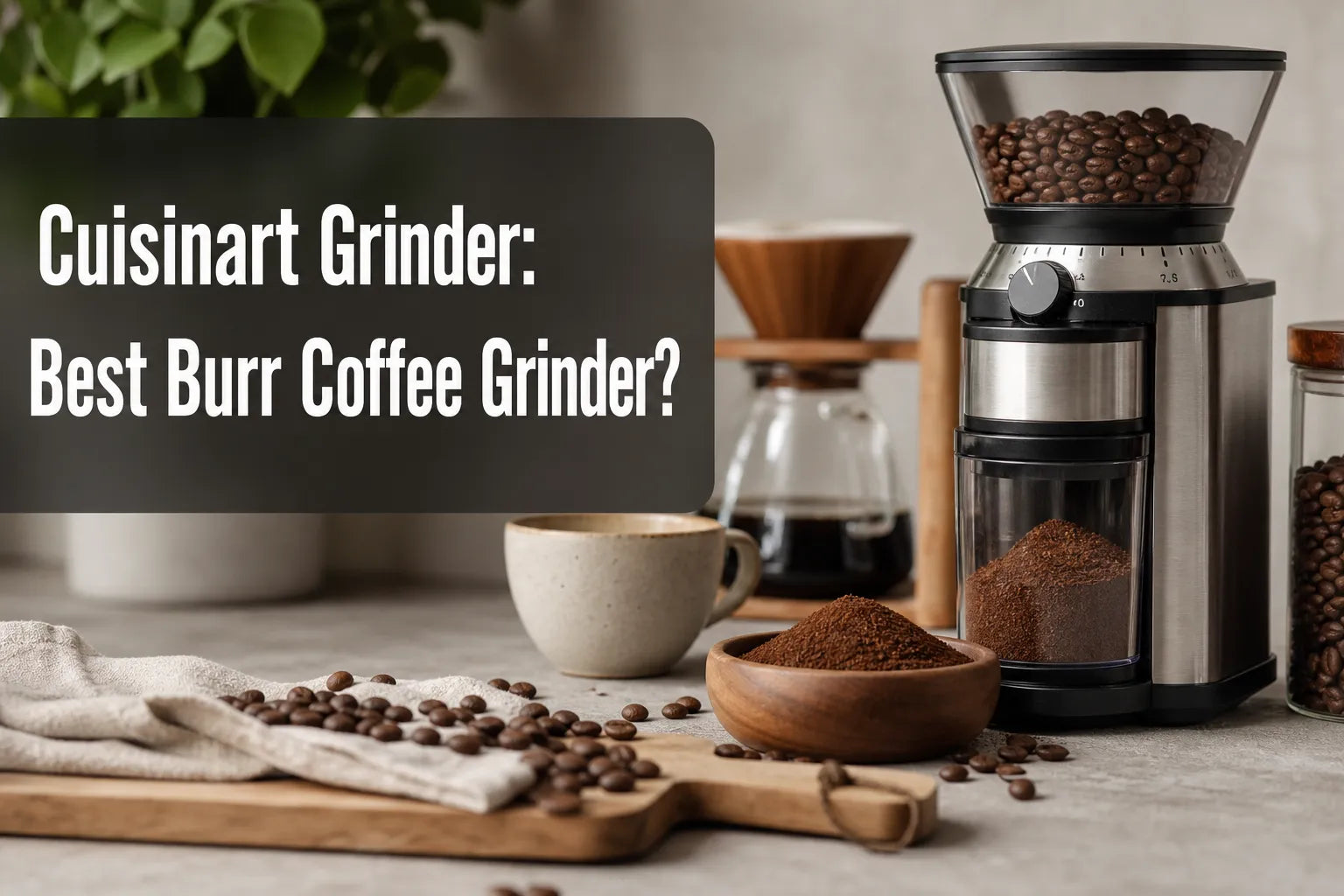 Cuisinart Grinder: Best Burr Coffee Grinder?