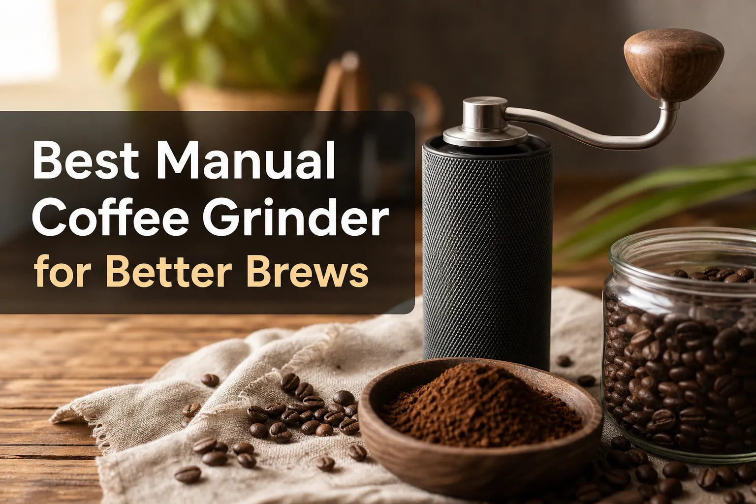 Best Manual Coffee Grinder for Better Brews