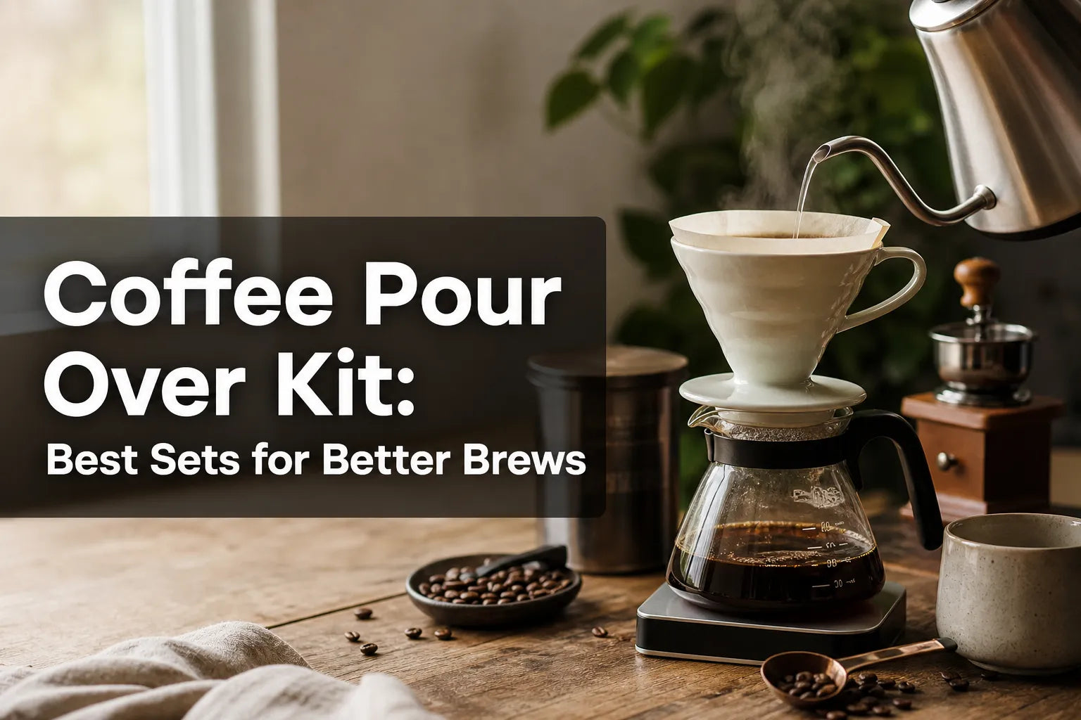 Coffee Pour Over Kit: Best Sets for Better Brews