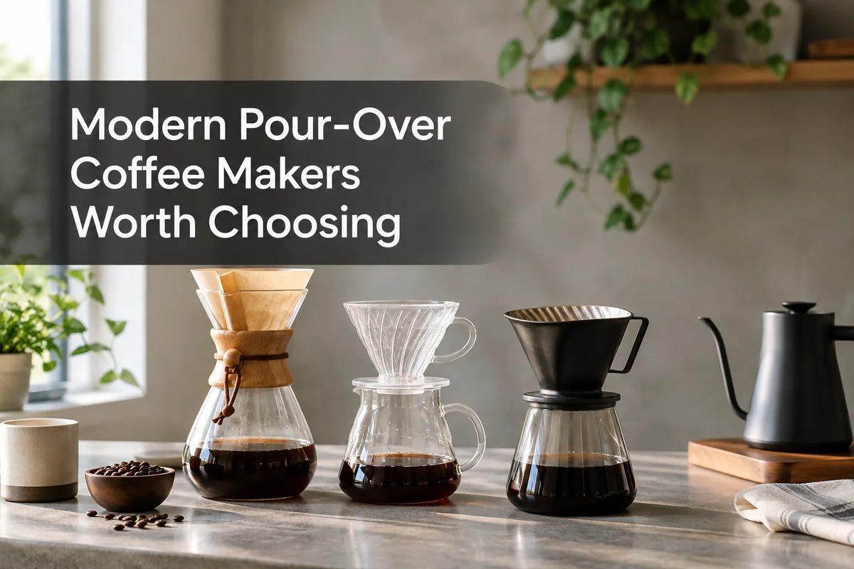 Modern Pour-Over Coffee Makers Worth Choosing