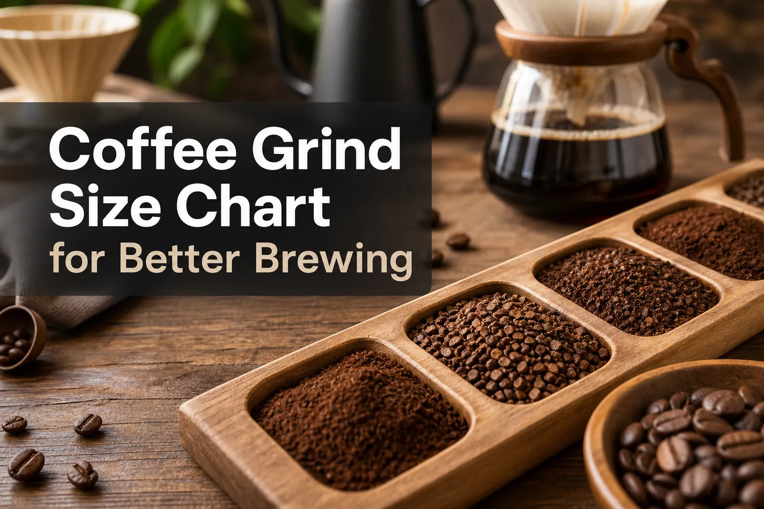 Coffee Grind Size Chart for Better Brewing