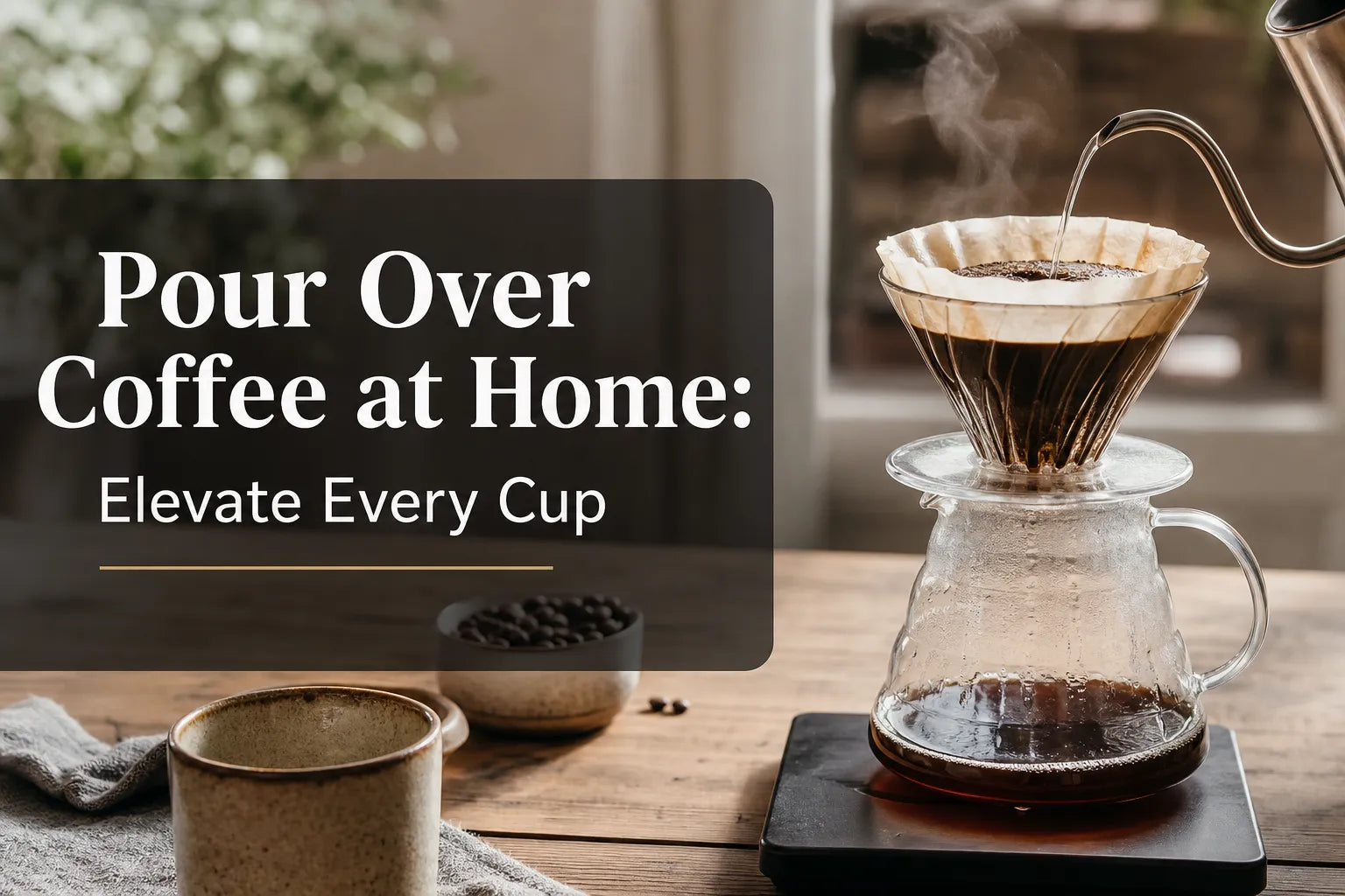 Pour Over Coffee at Home: Elevate Every Cup