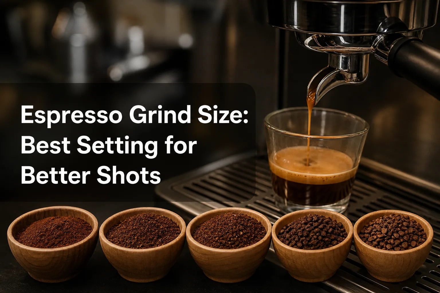 Espresso Grind Size: Best Setting for Better Shots