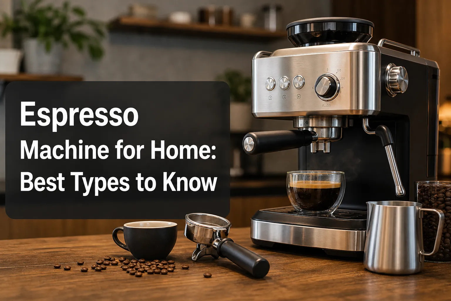 Espresso Machine for Home: Best Types to Know