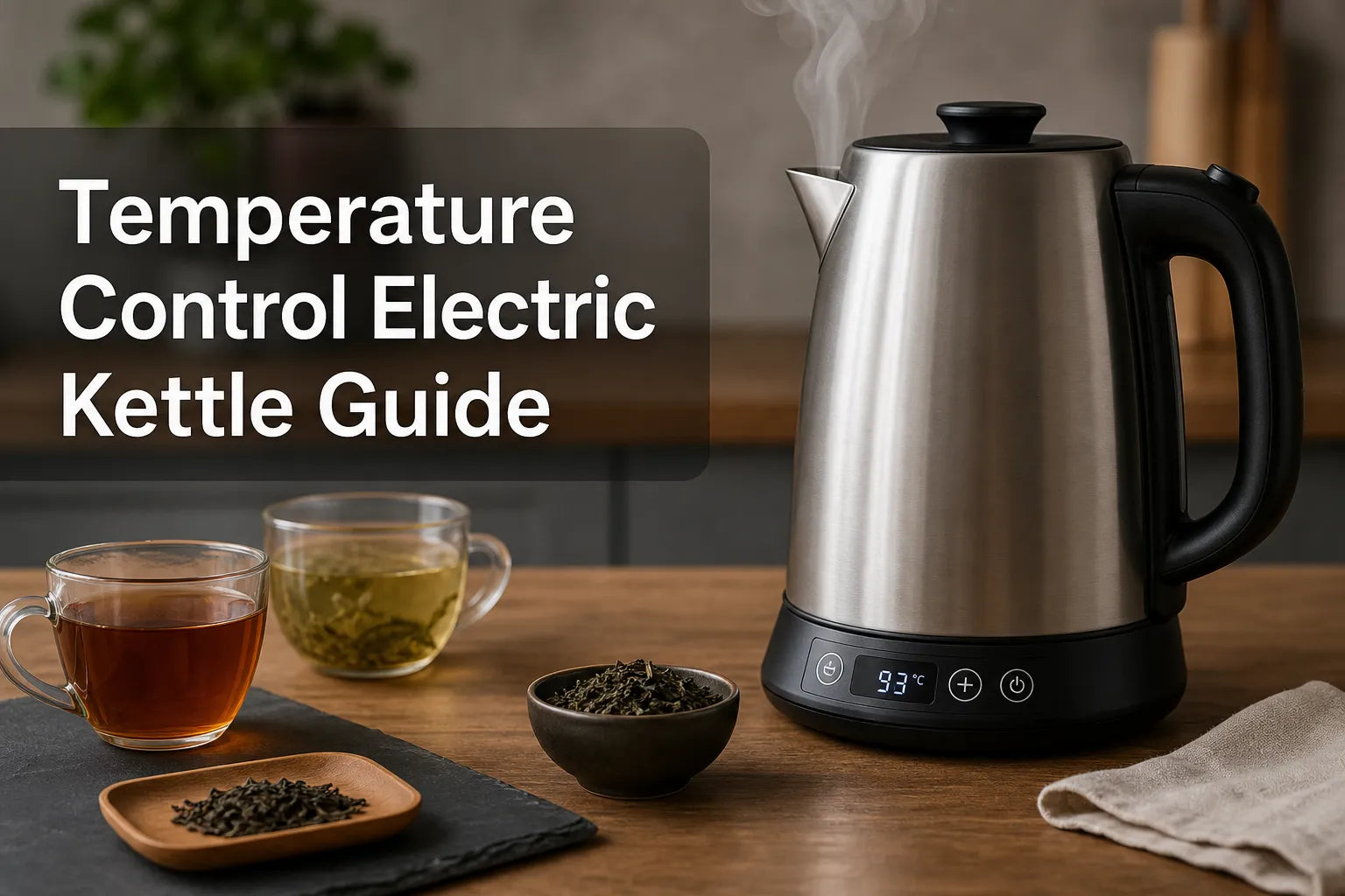 Temperature Control Electric Kettle Guide