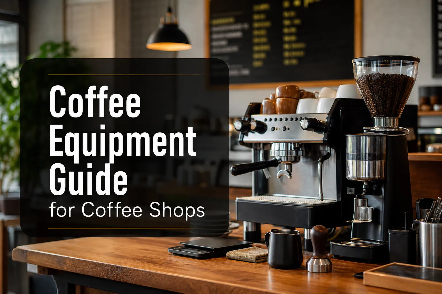 Coffee Equipment Guide for Coffee Shops